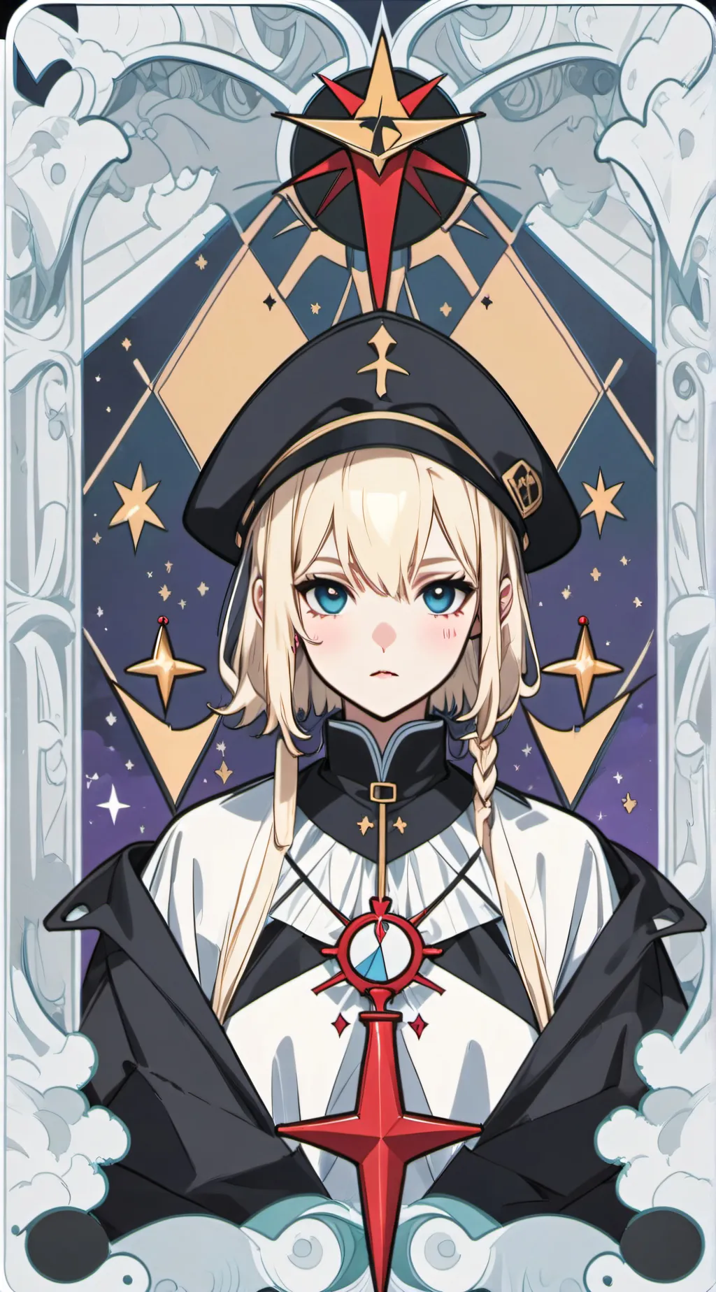 ai character: mika background