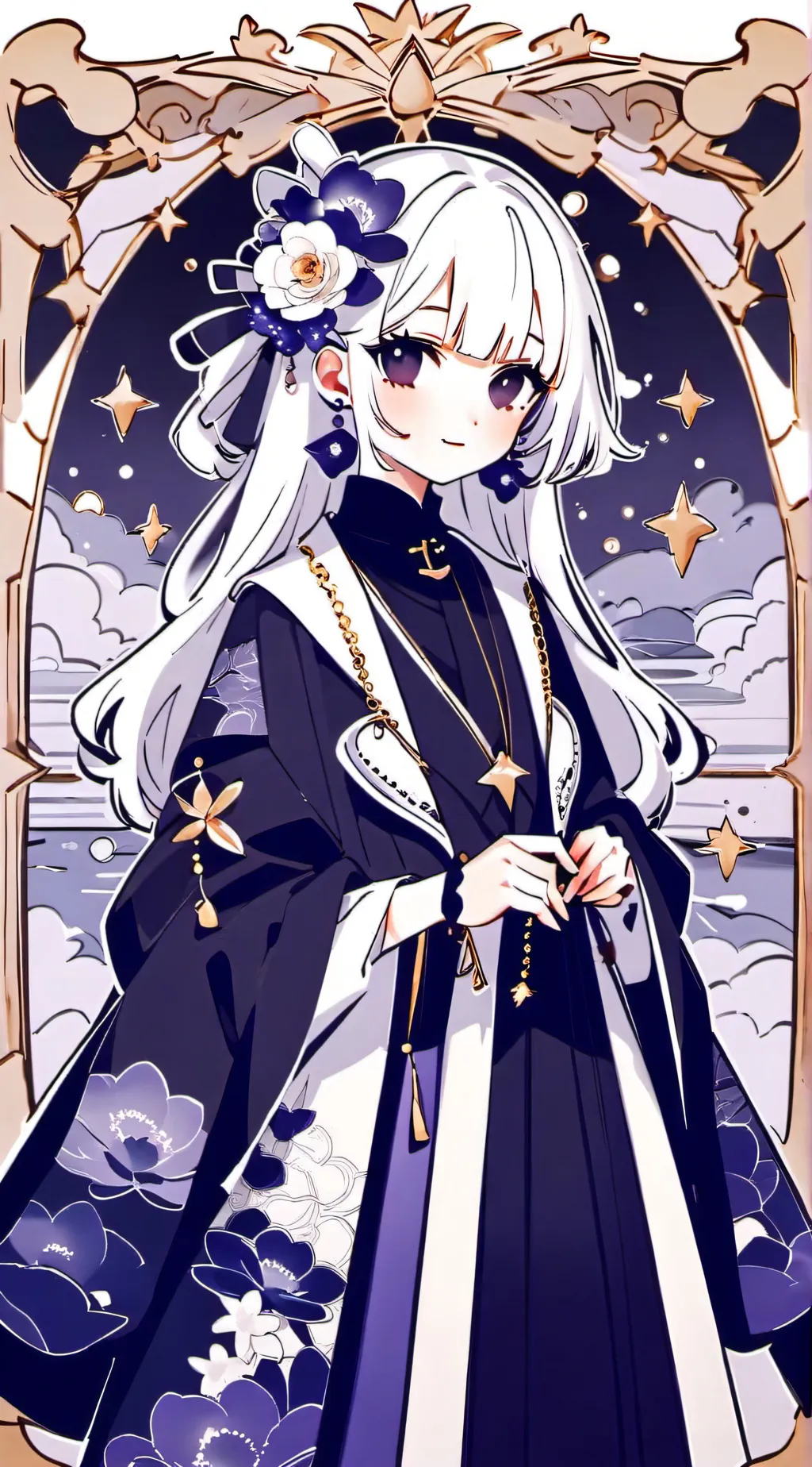 ai character: Demon Slayer  background