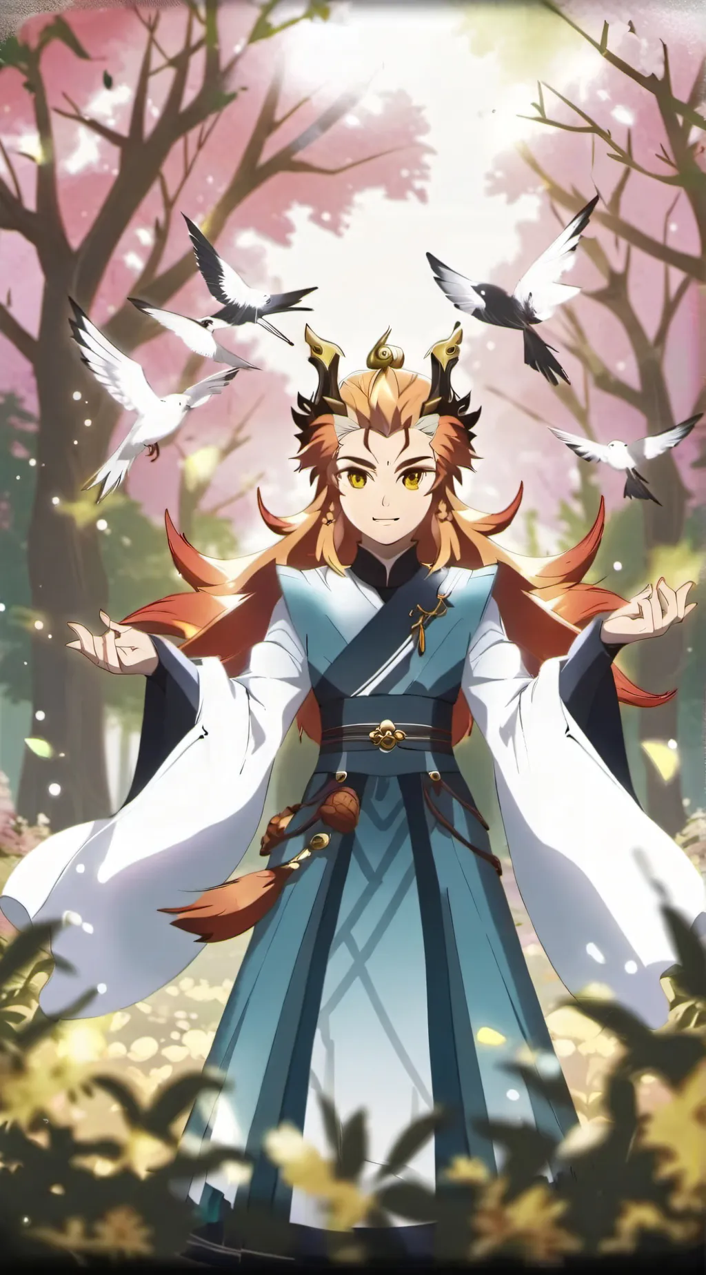 ai character: KNY background