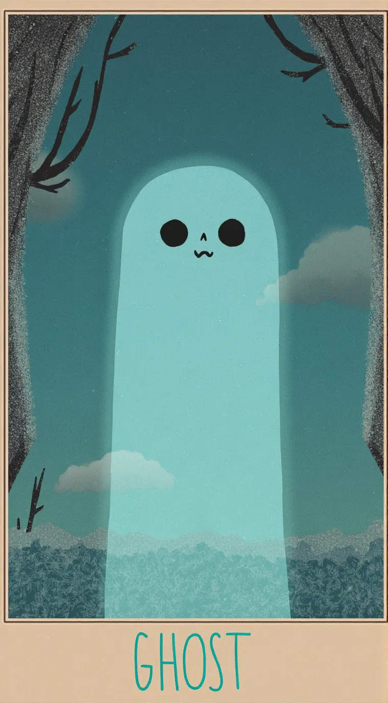 ai character: Casper the Ghost background