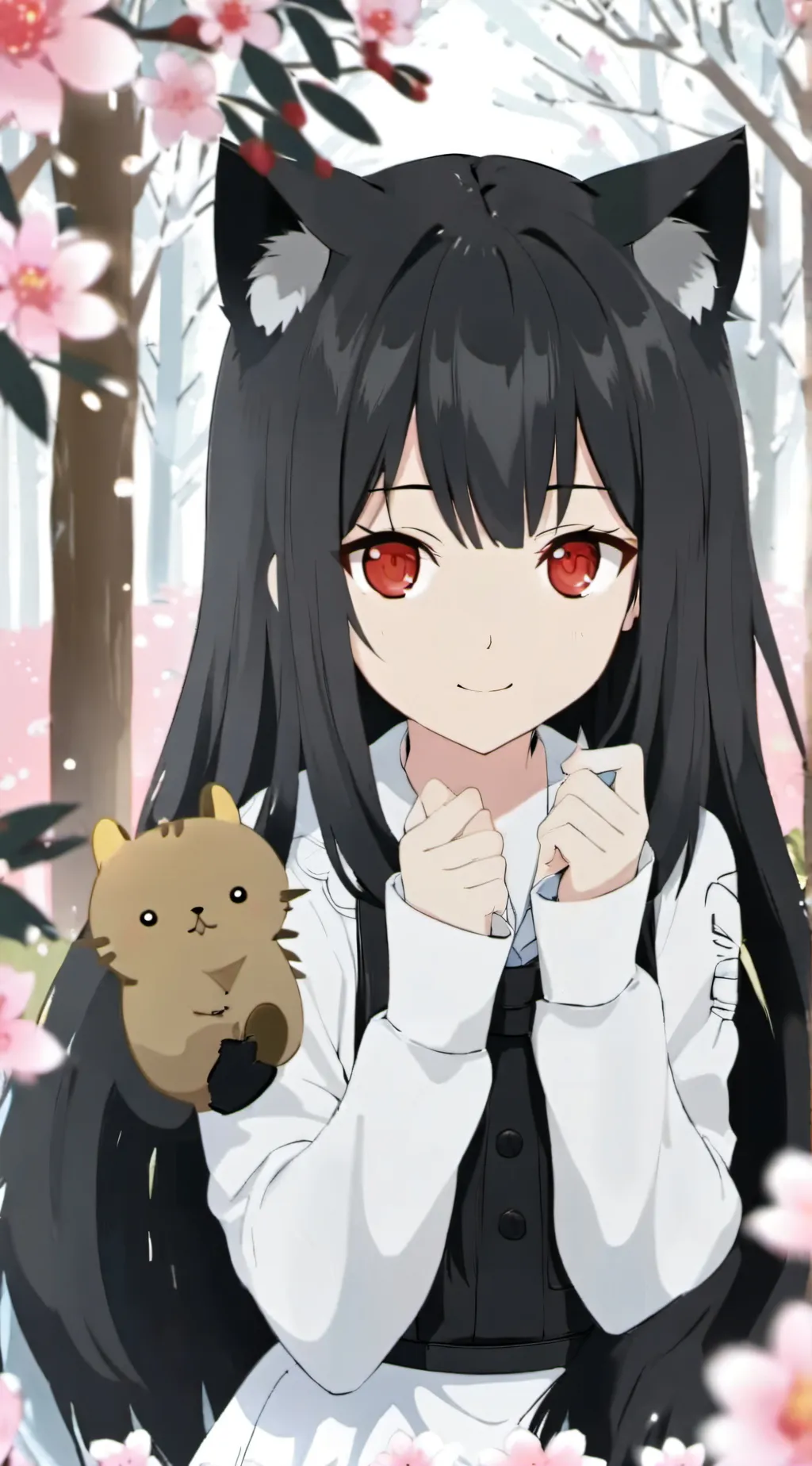 ai character: neko/anna background