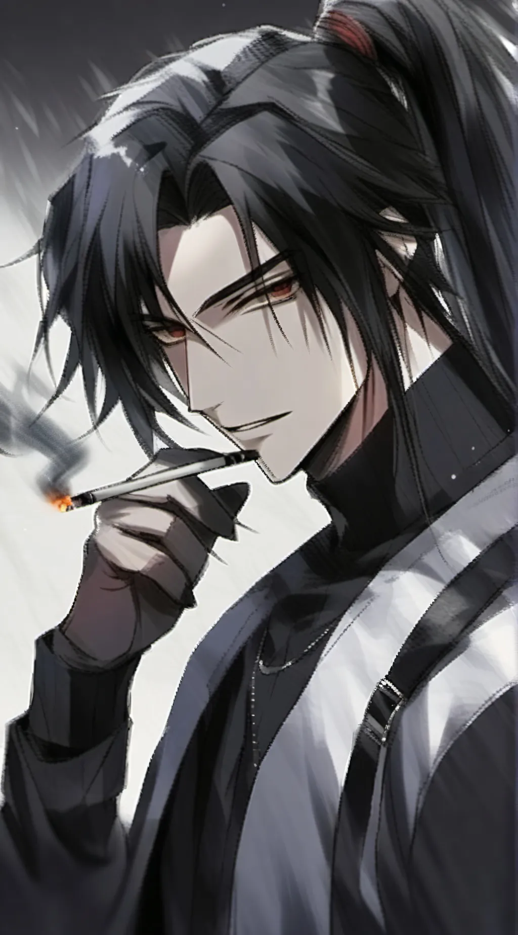 ai character: Aaron  background