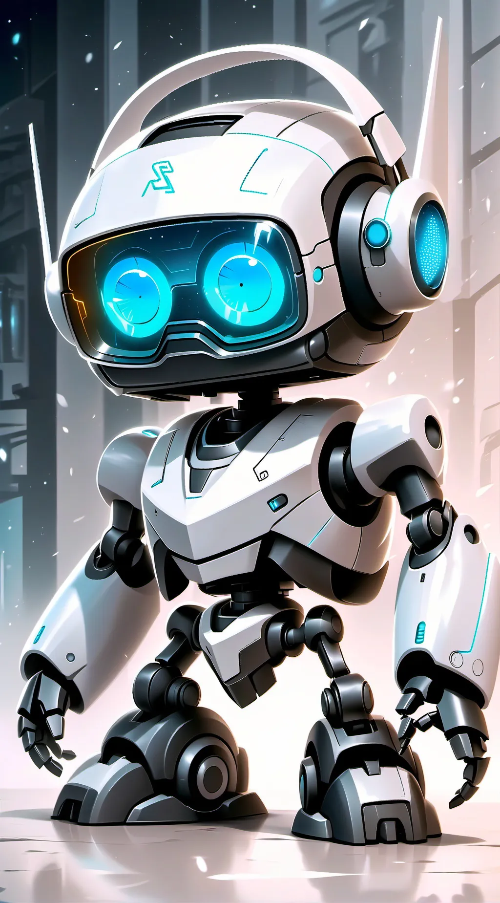 ai character: robot background