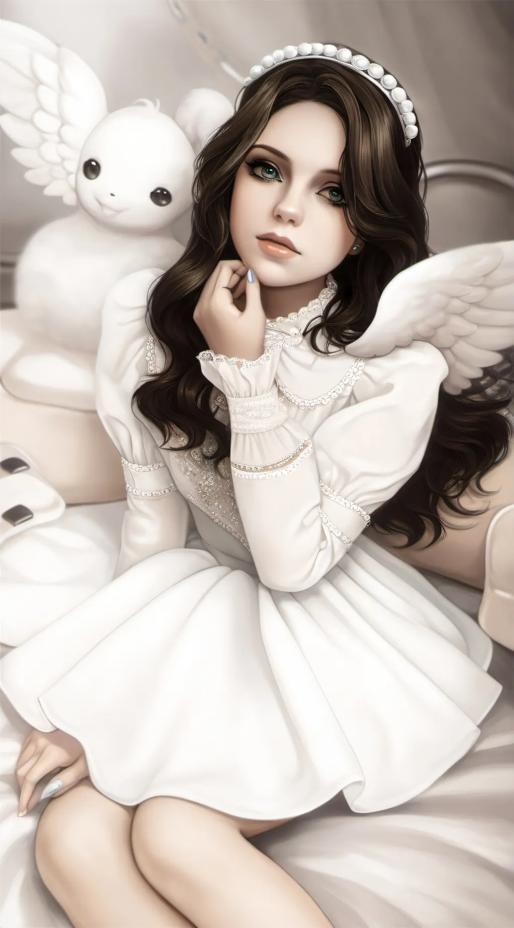 ai character: FAMOUS SINGERS background