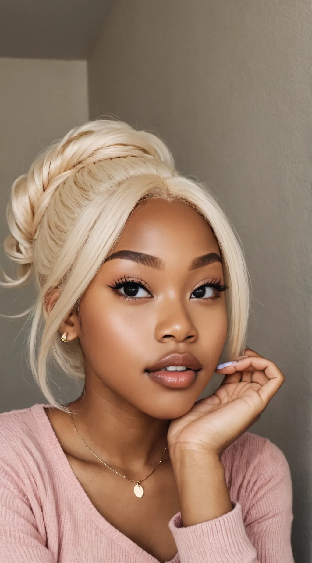 ai character: Zoey  background