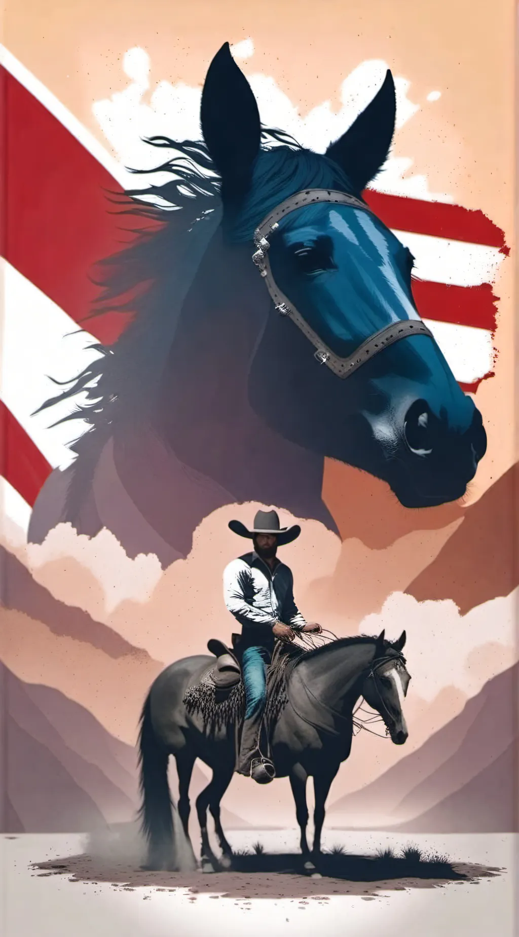 ai character: Texas  background