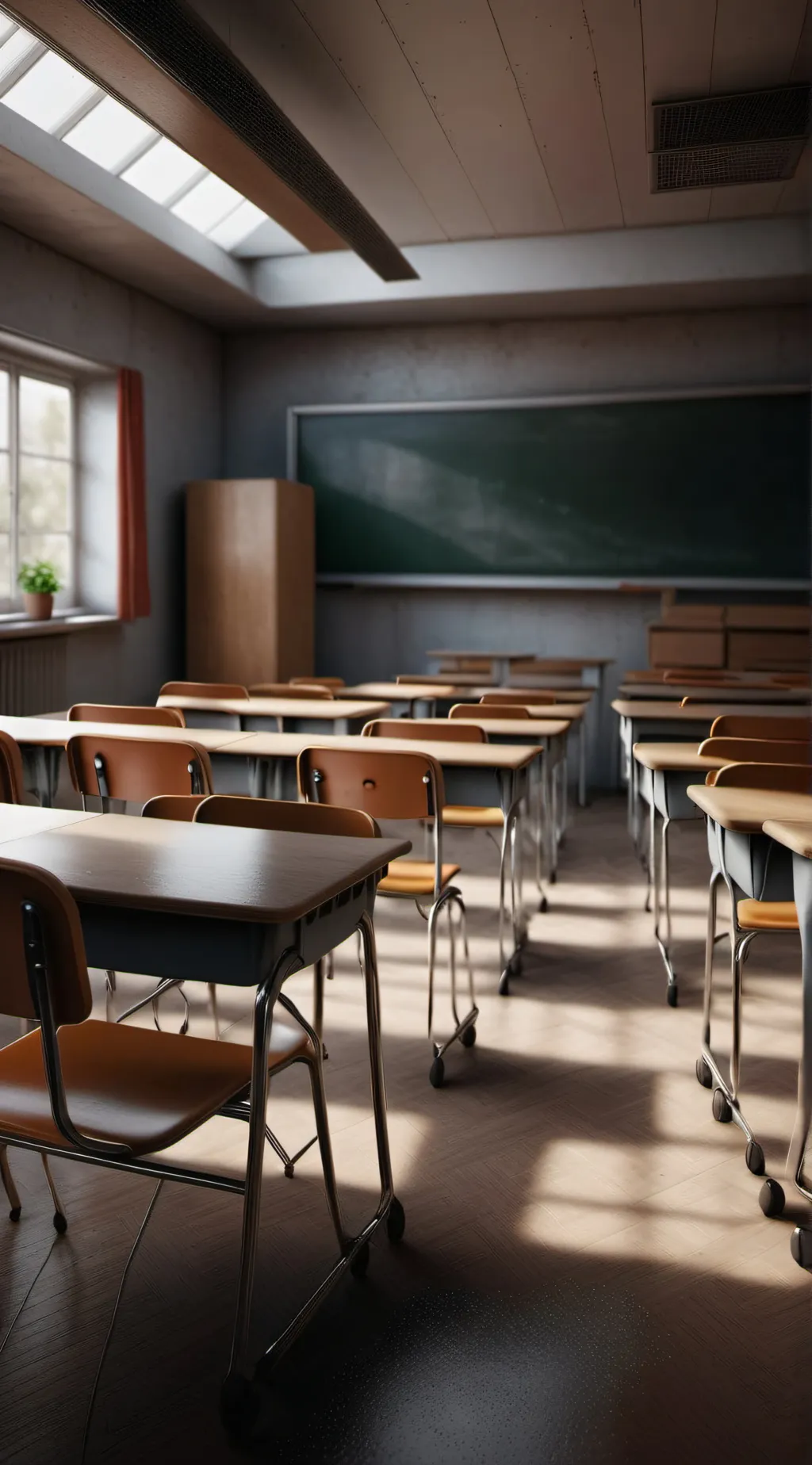 ai character: school background