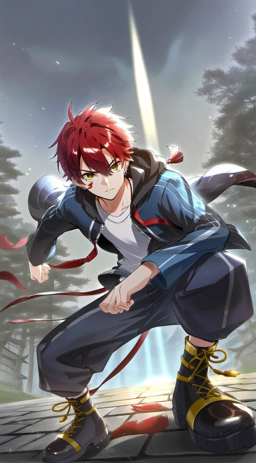 ai character: Mike  background