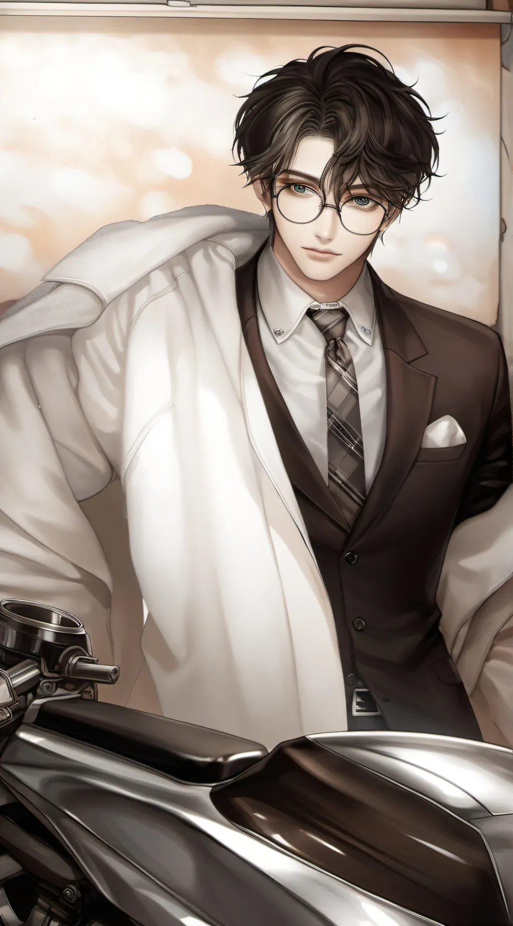 ai character: Kenny  background