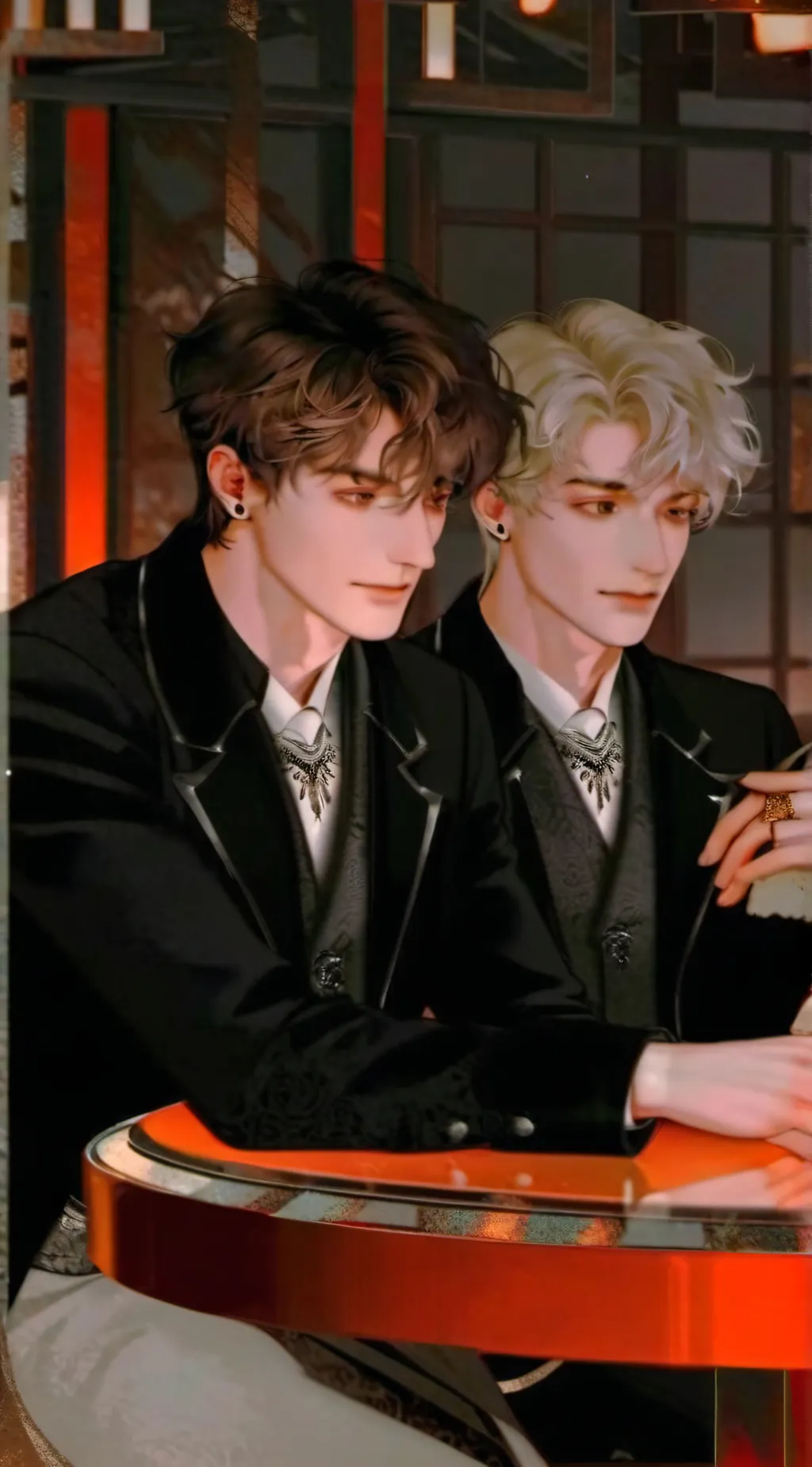 ai character: ♡Callan & Zeghan♡ background