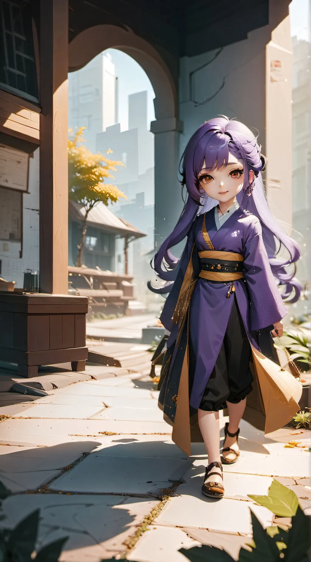 ai character: L.O.L doll background