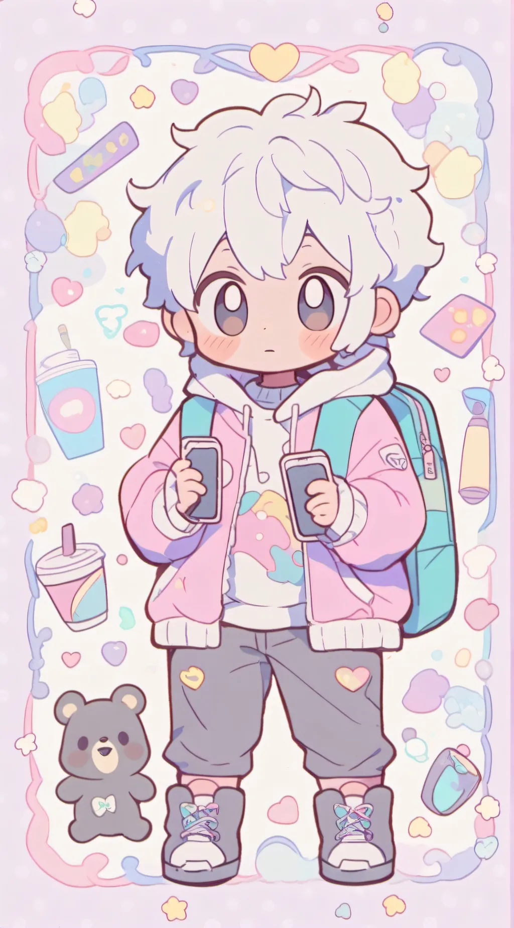 ai character: krysten  background
