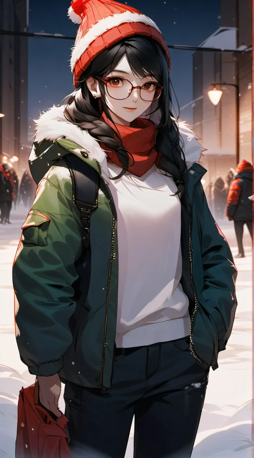 ai character: Zoe Alexia background
