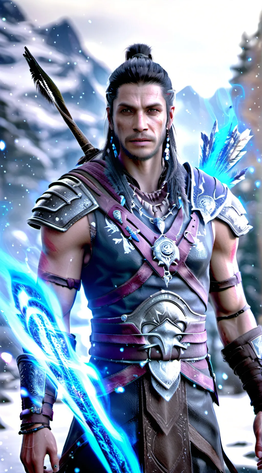 ai character: denji background