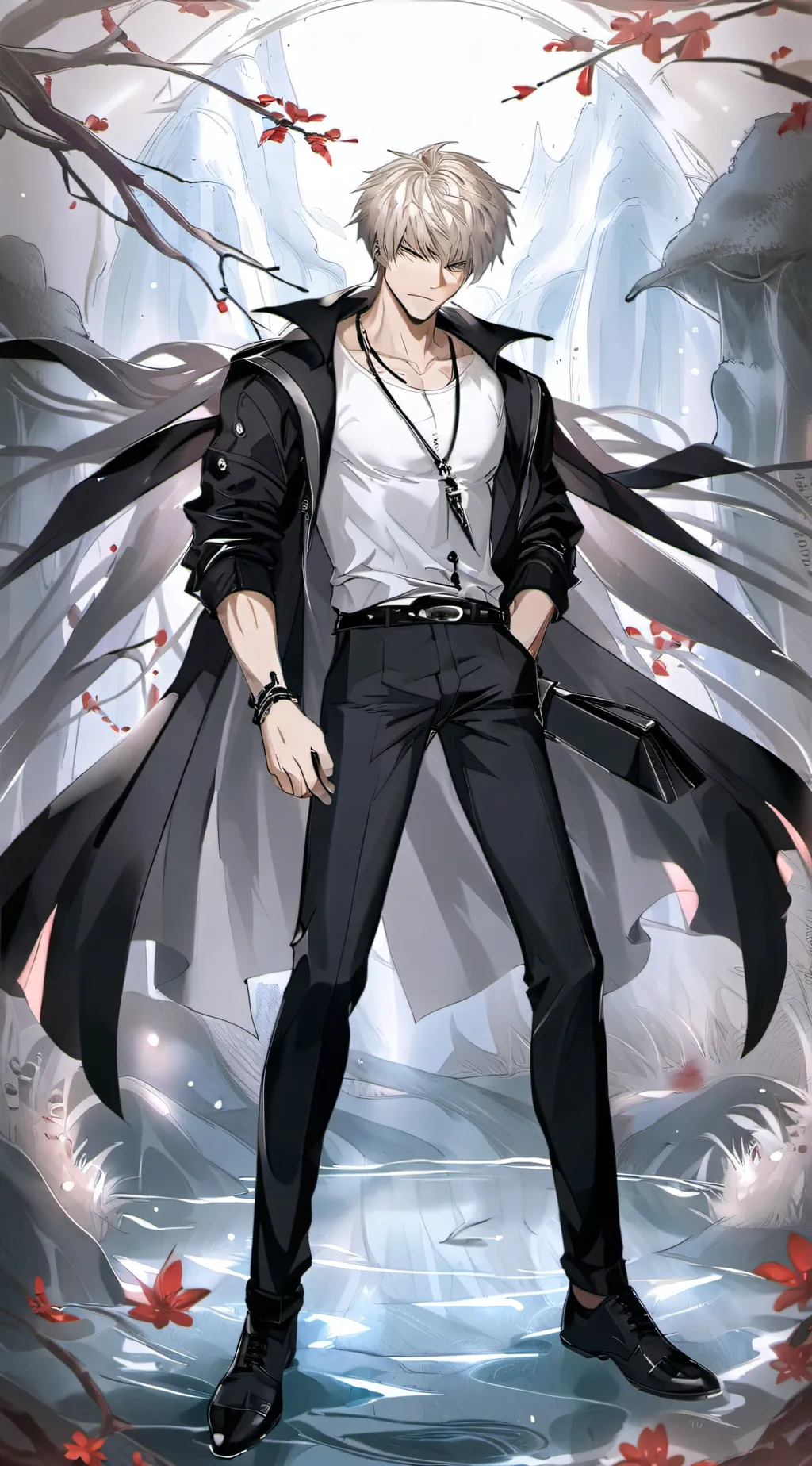 ai character: Bakugo katsuki background