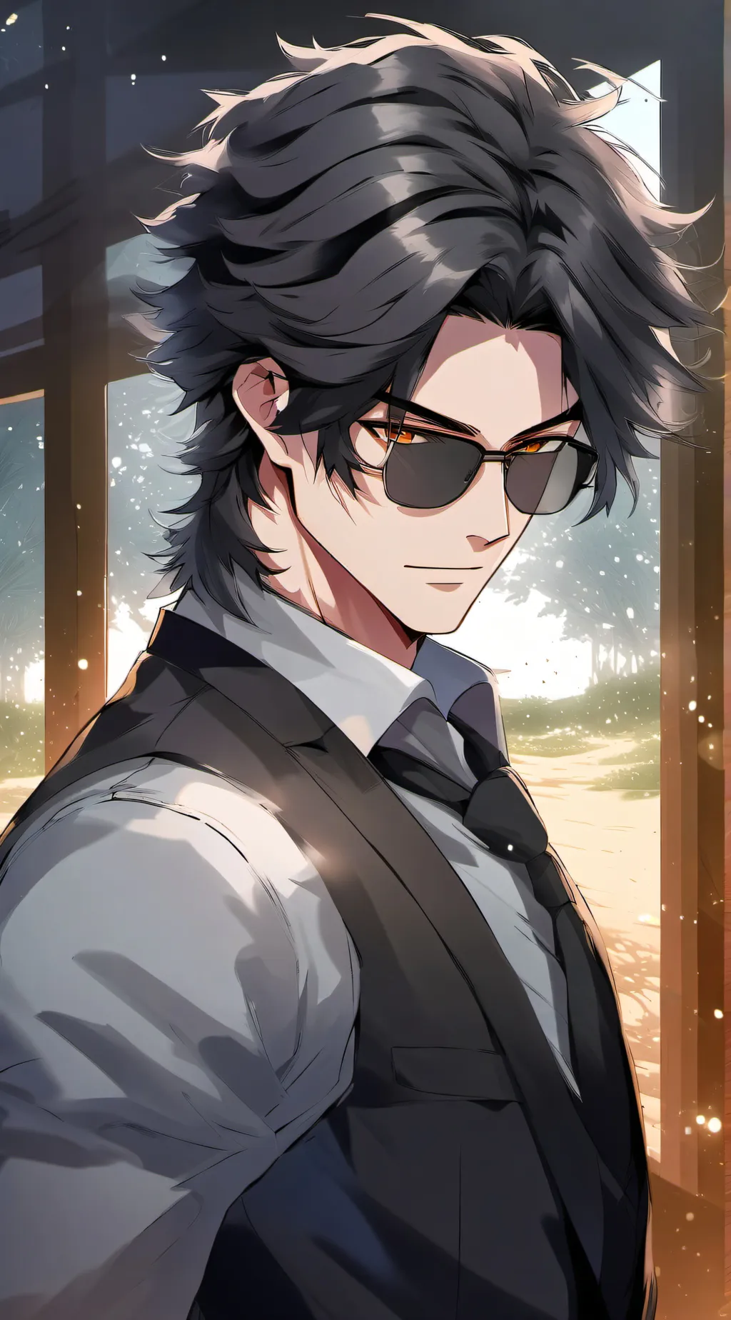 ai character: Wyatt Grey background