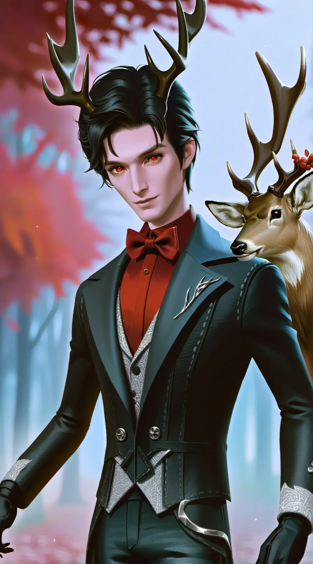 ai character: hush the wendigo background