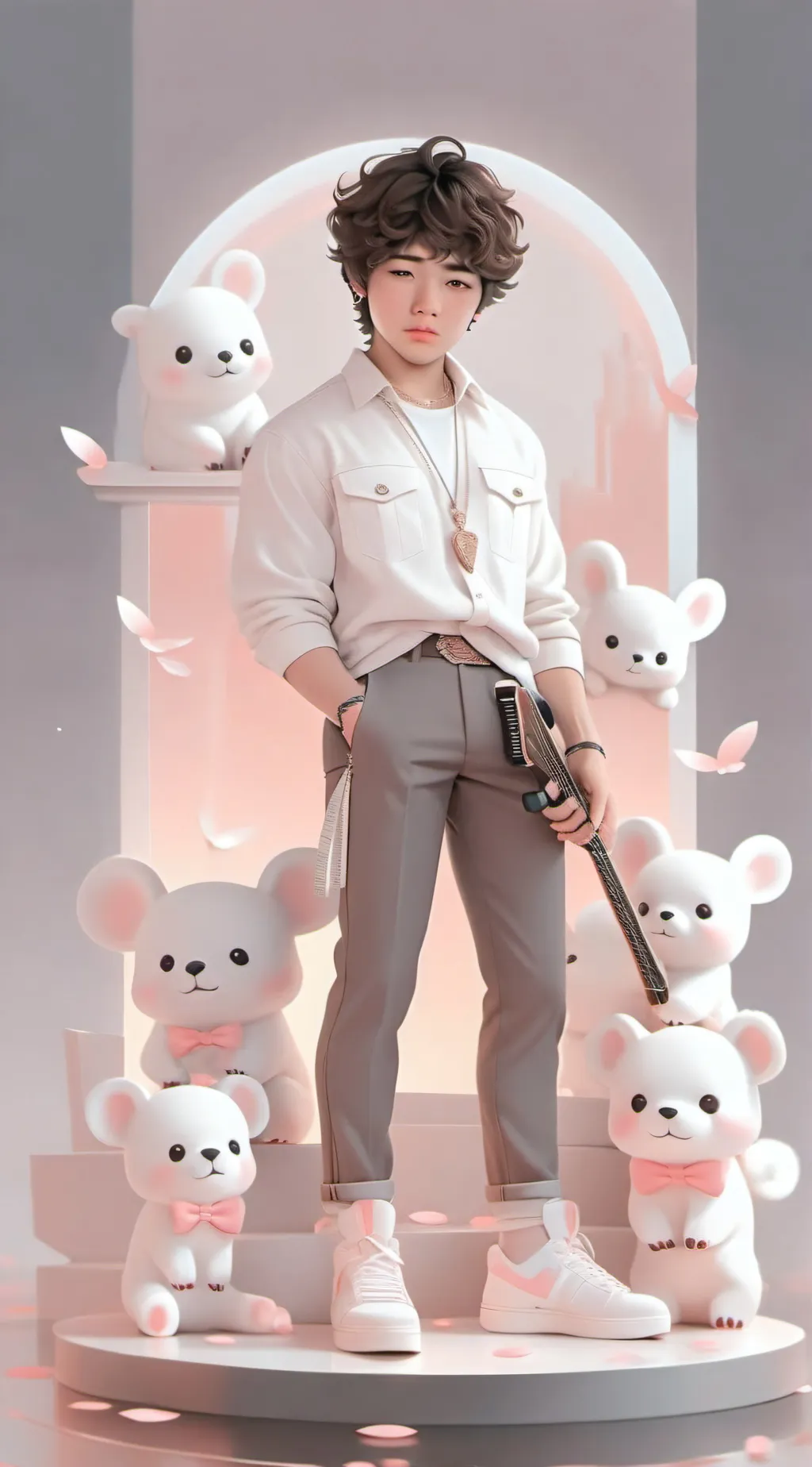ai character: Asher  background