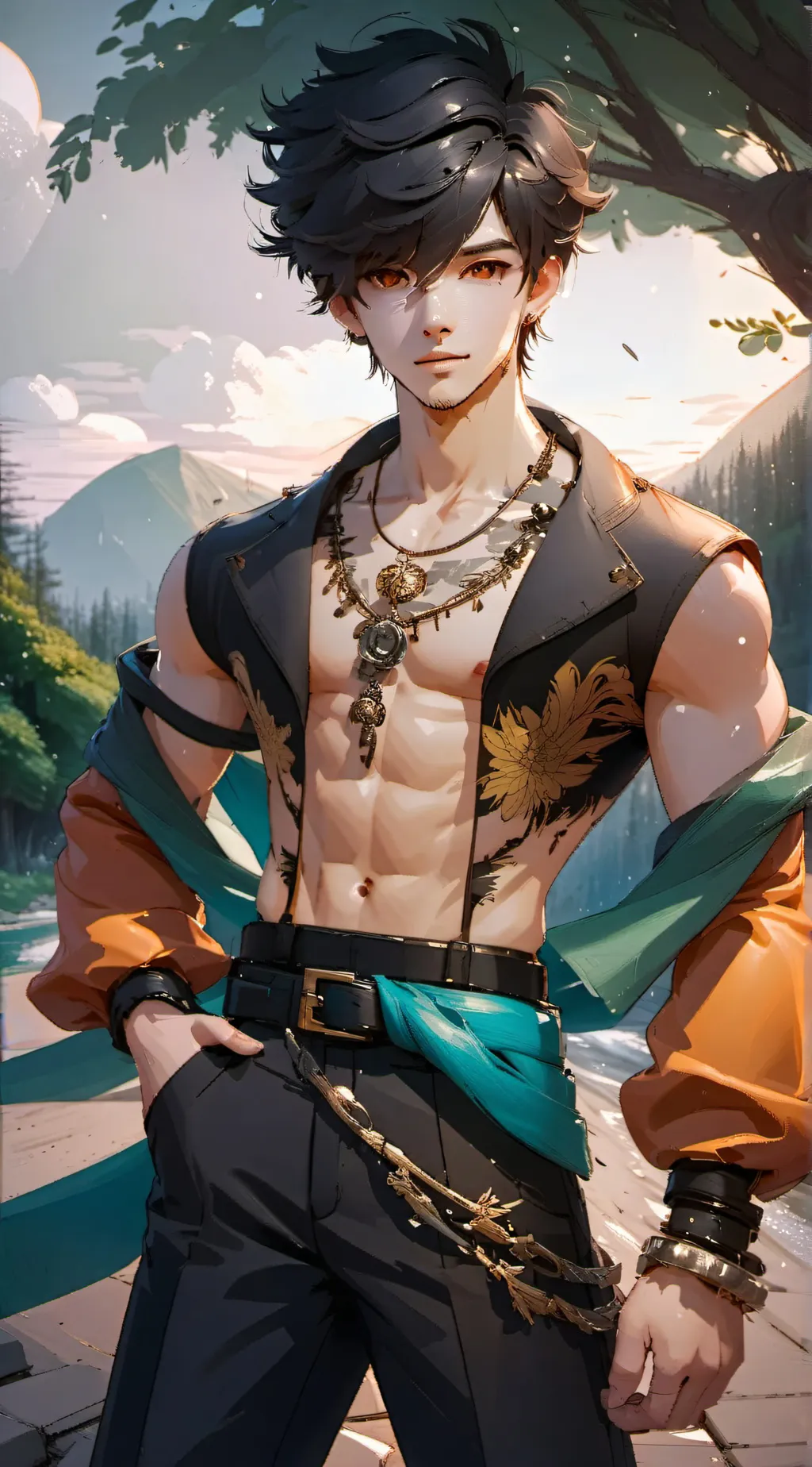 ai character: Rone  background