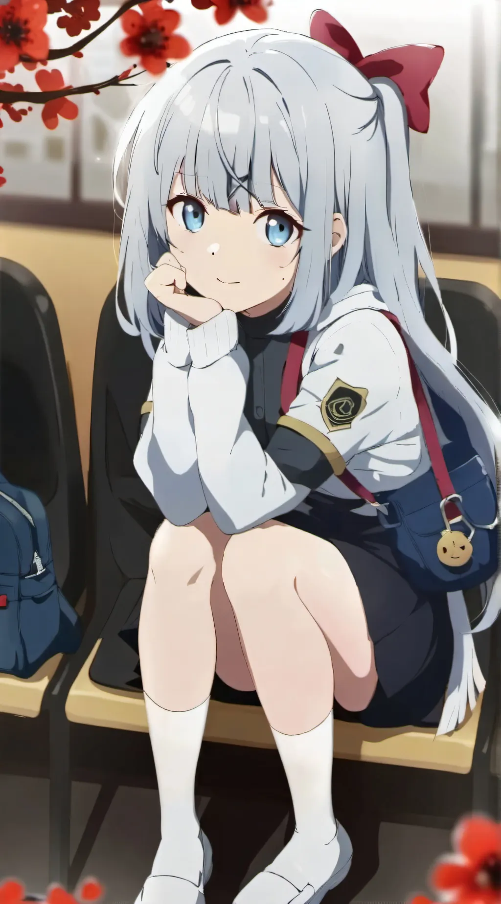 ai character: lily background