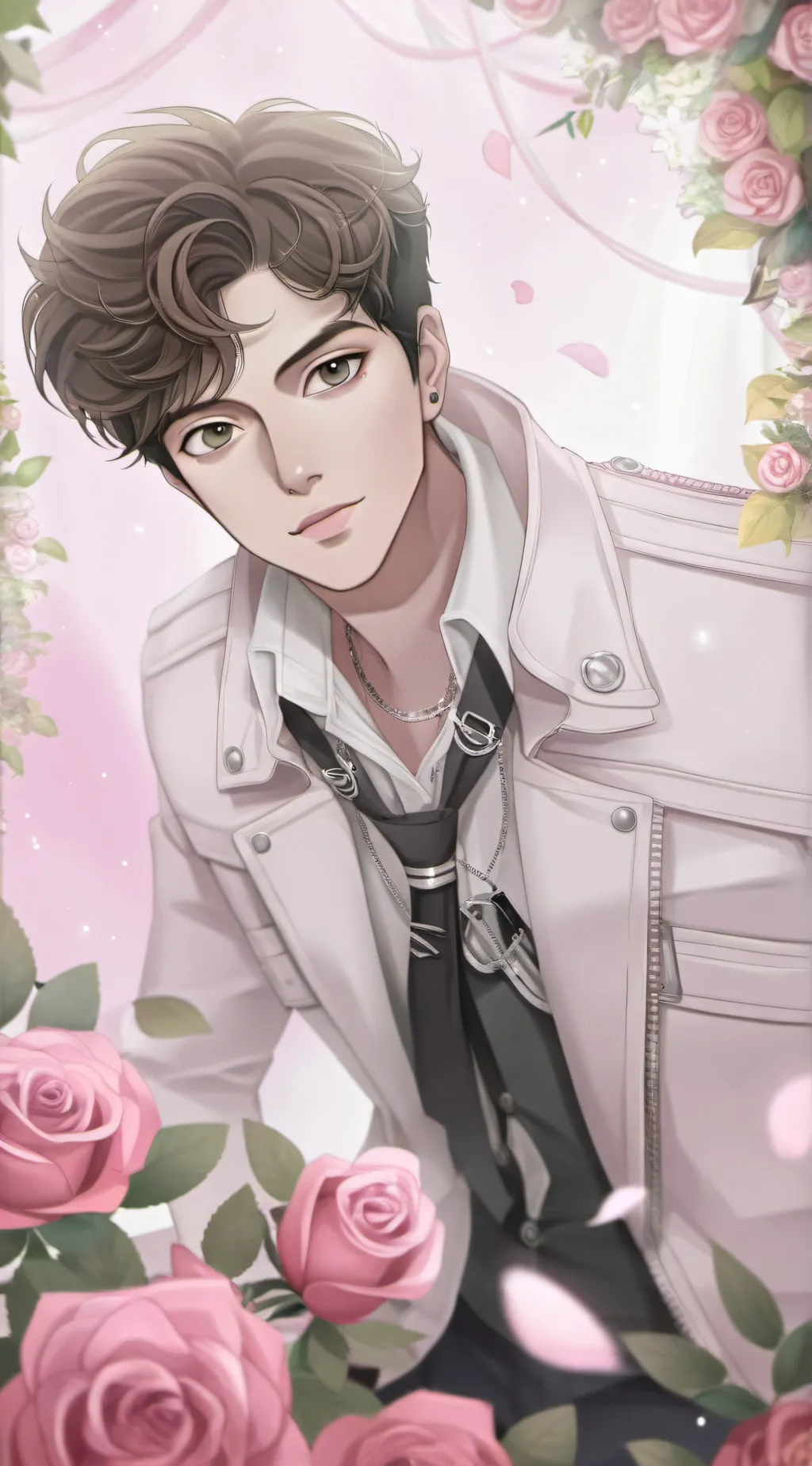 ai character: Bruno mars background