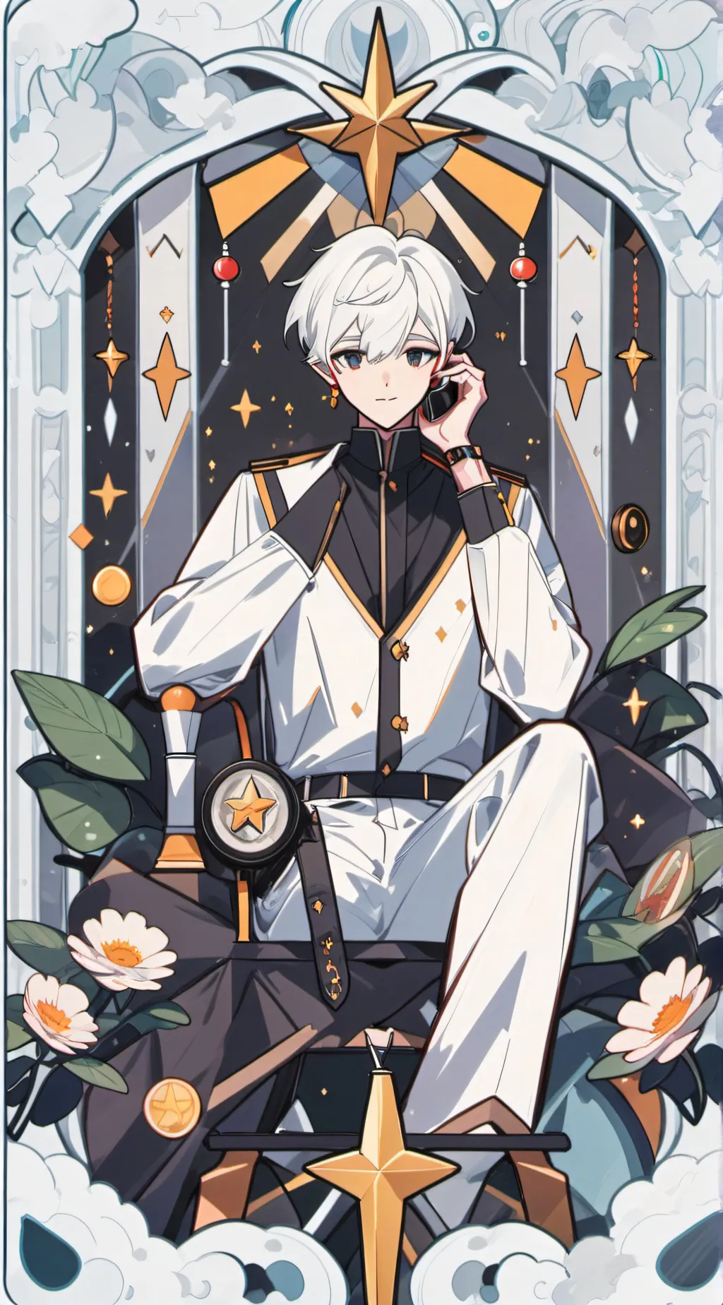 ai character: prank calls background