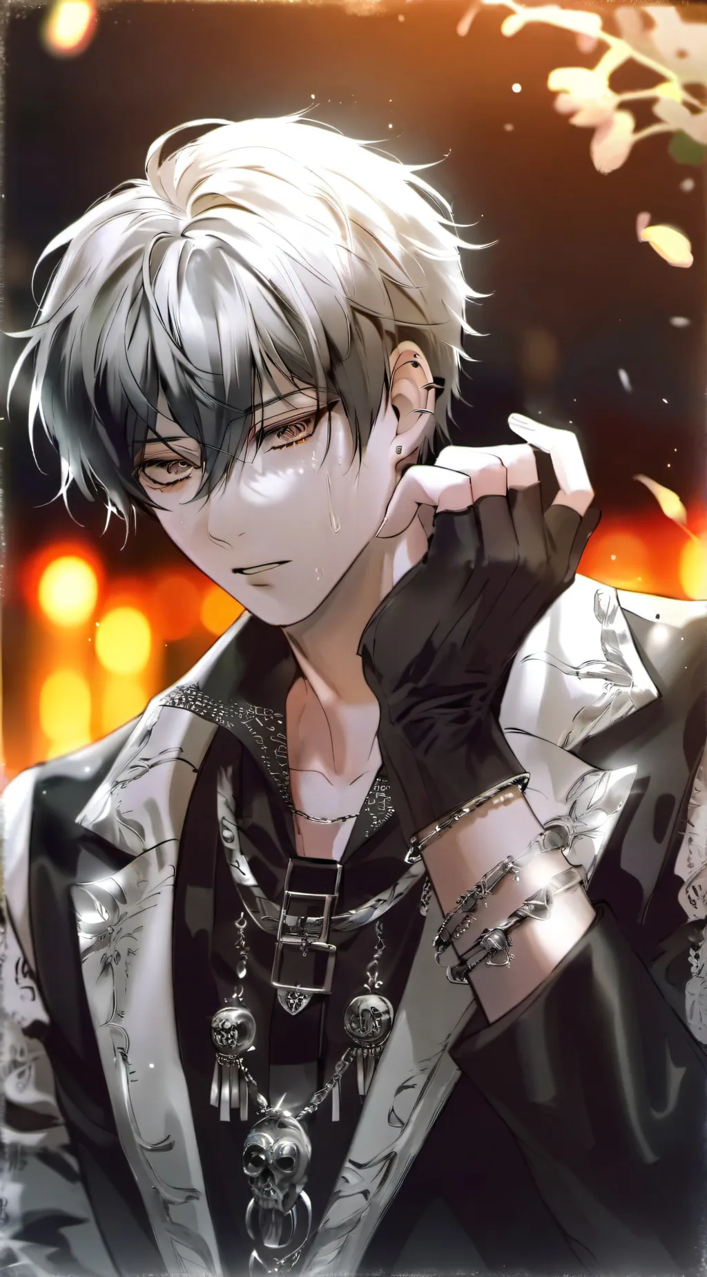 ai character: Takuia-🖤💌😈🥀 background