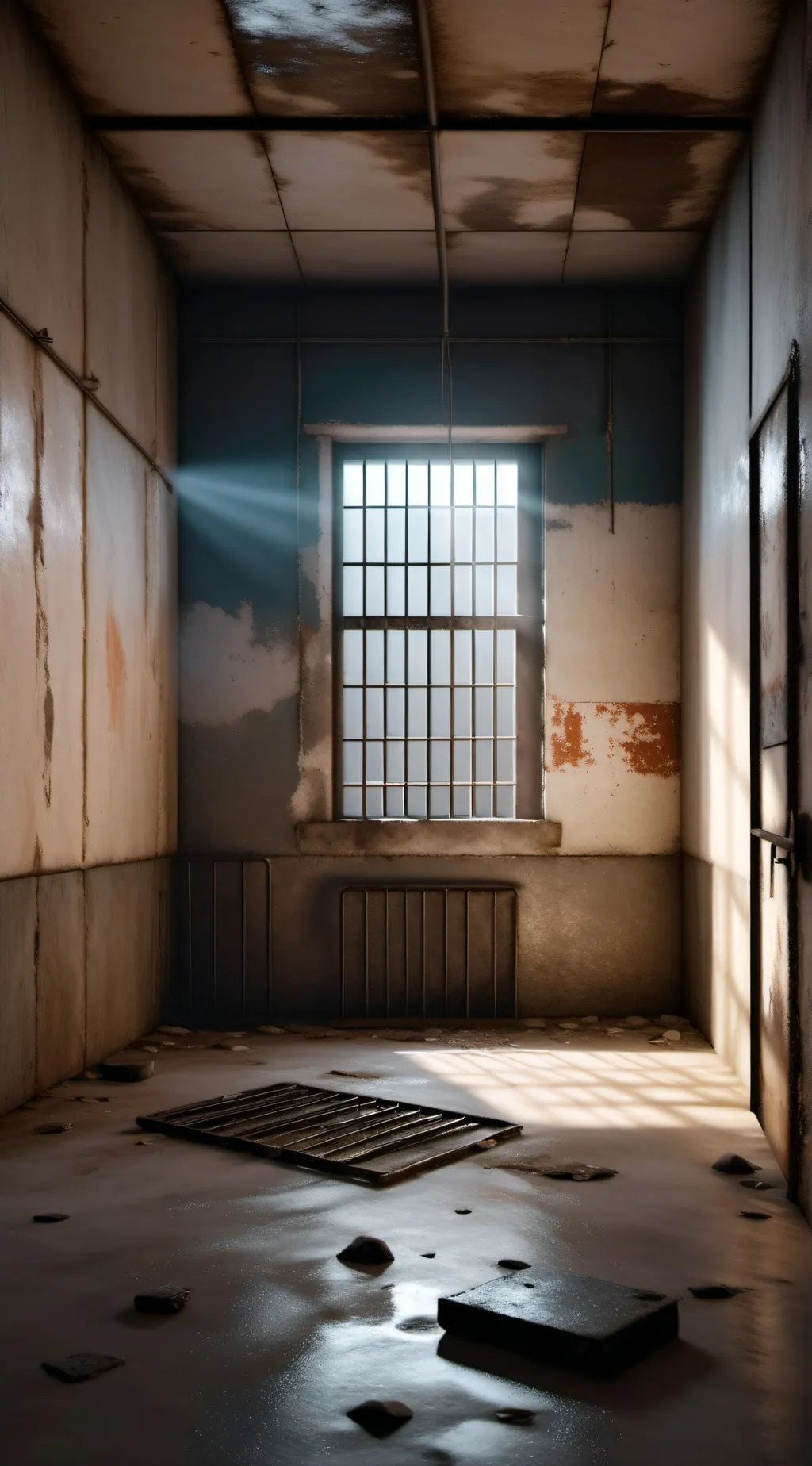 ai character: prison background