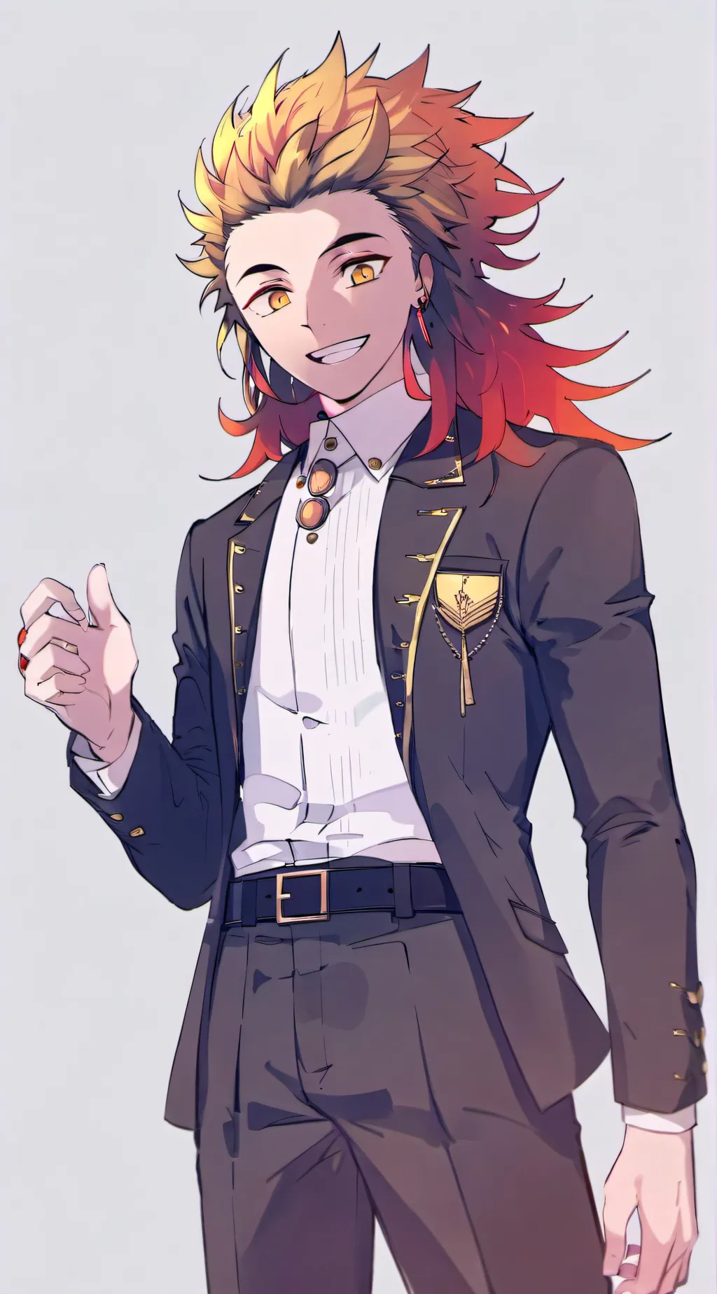 ai character: Rengoku background