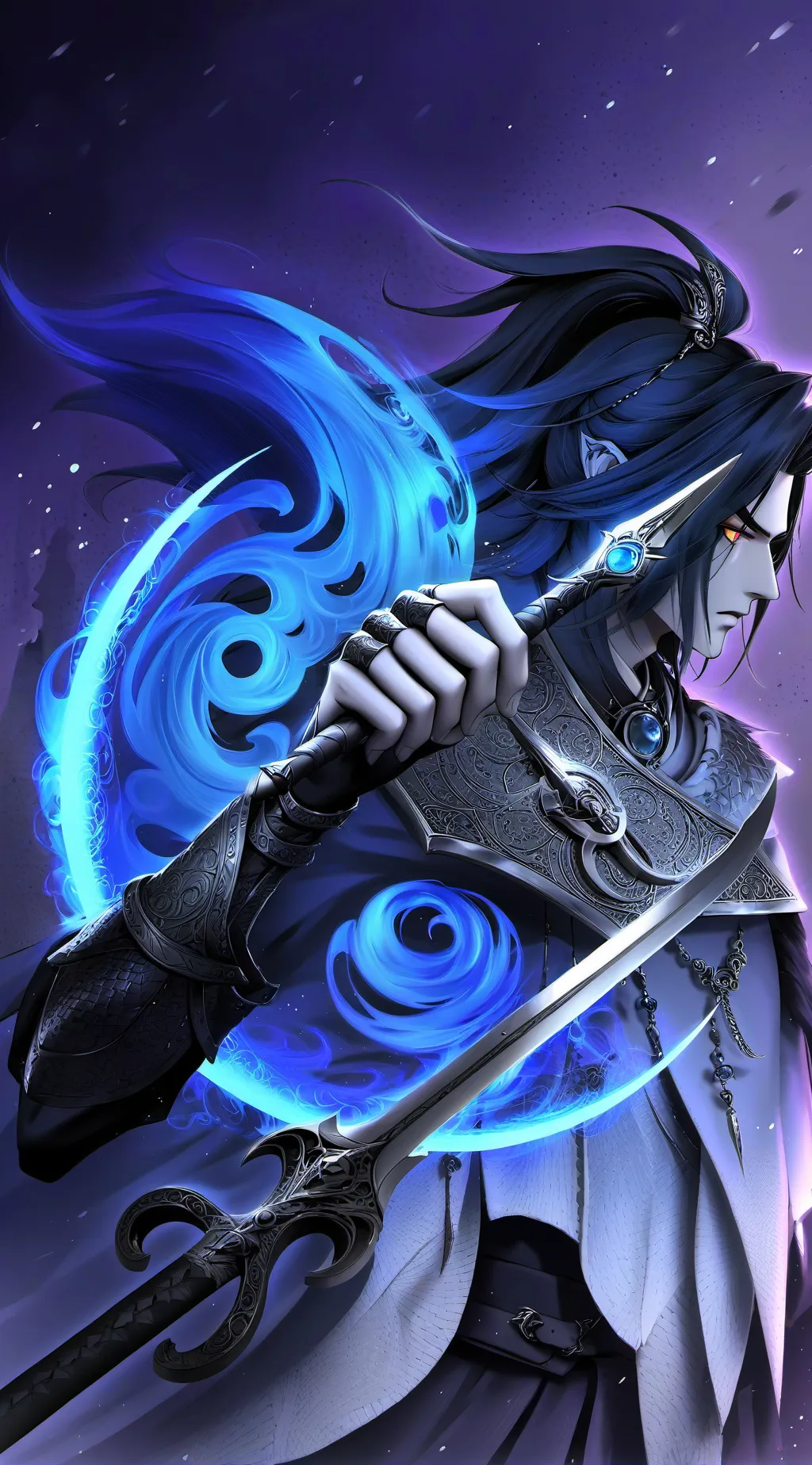 ai character: Caelum background