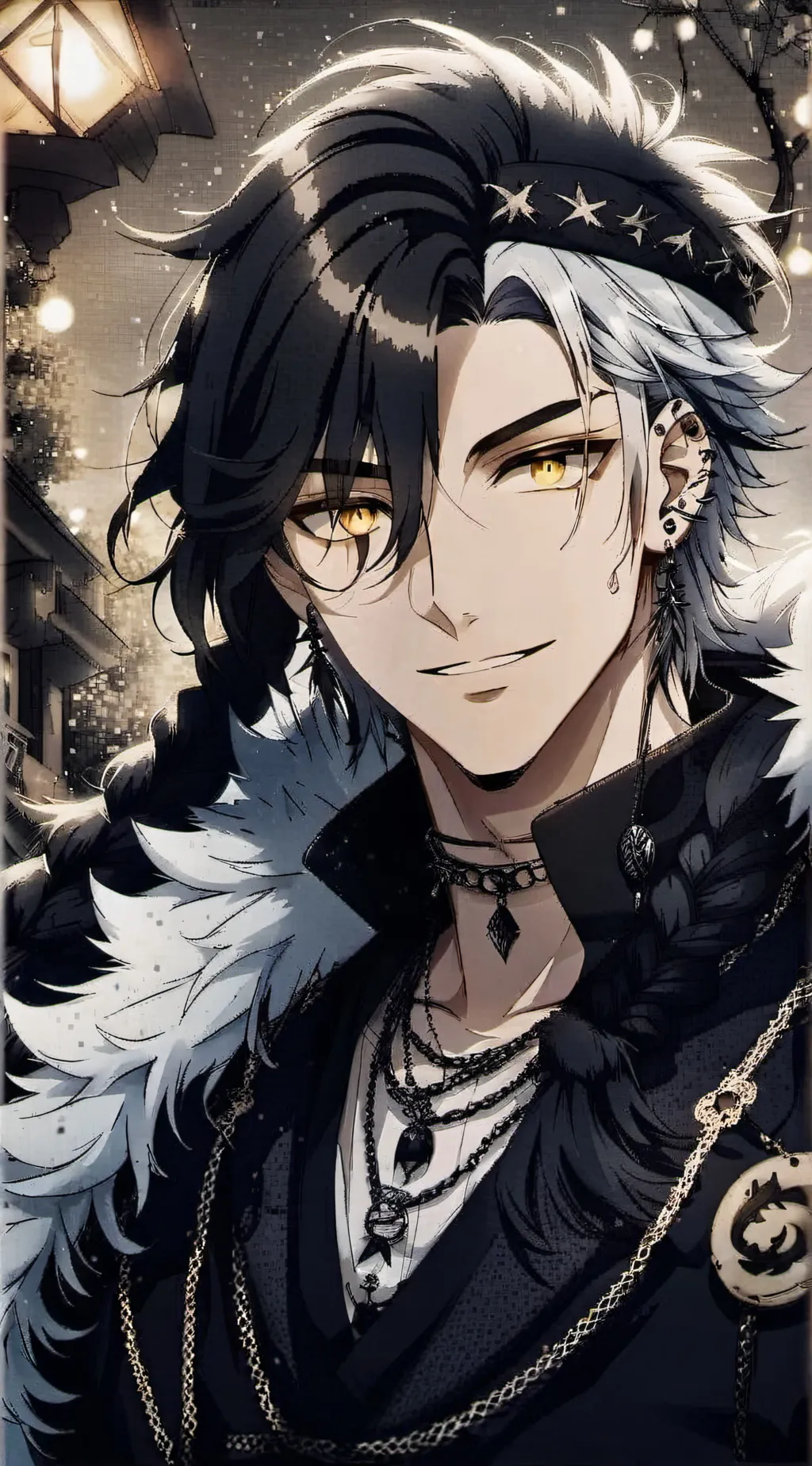 ai character: Fenrir background