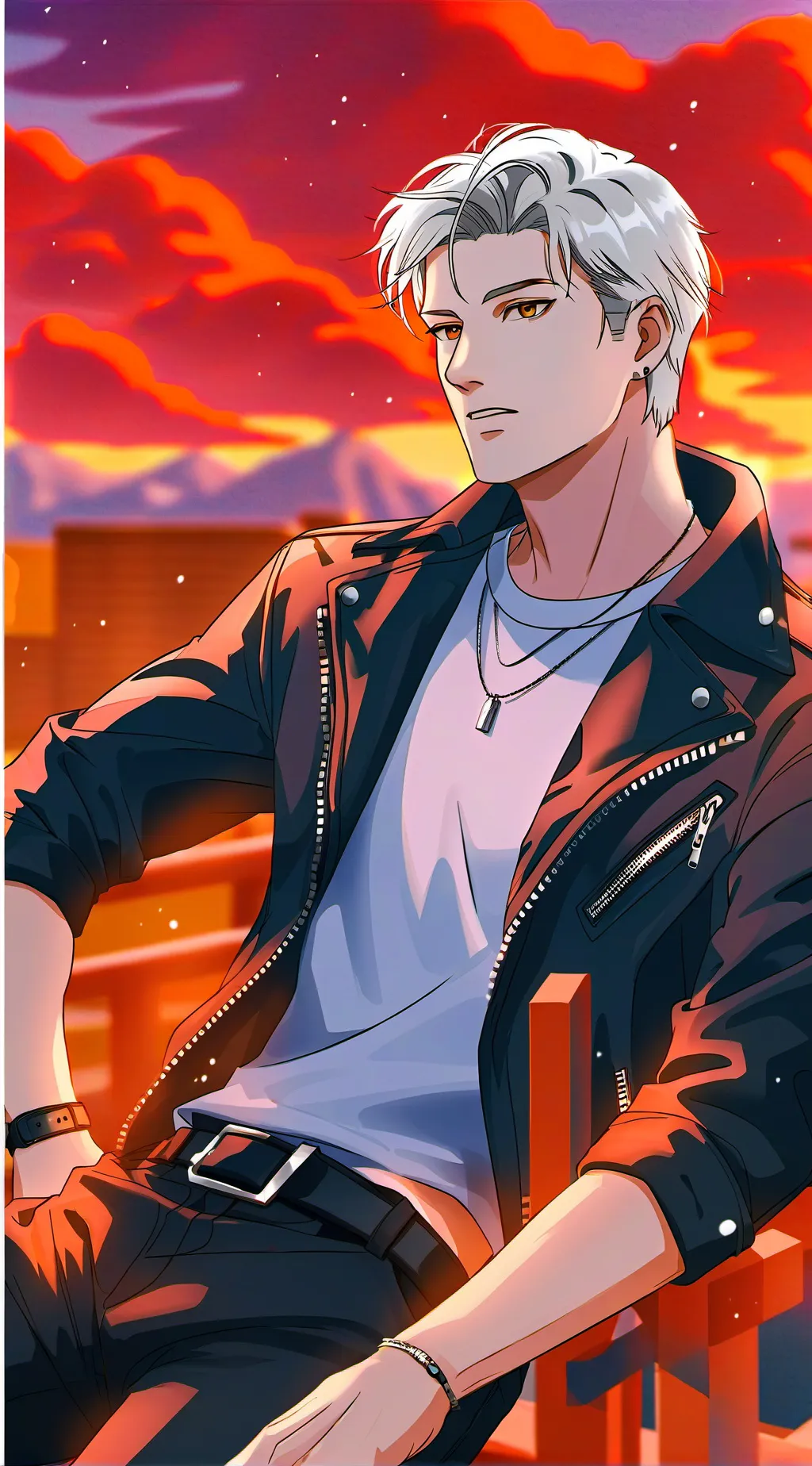 ai character: Anthony background