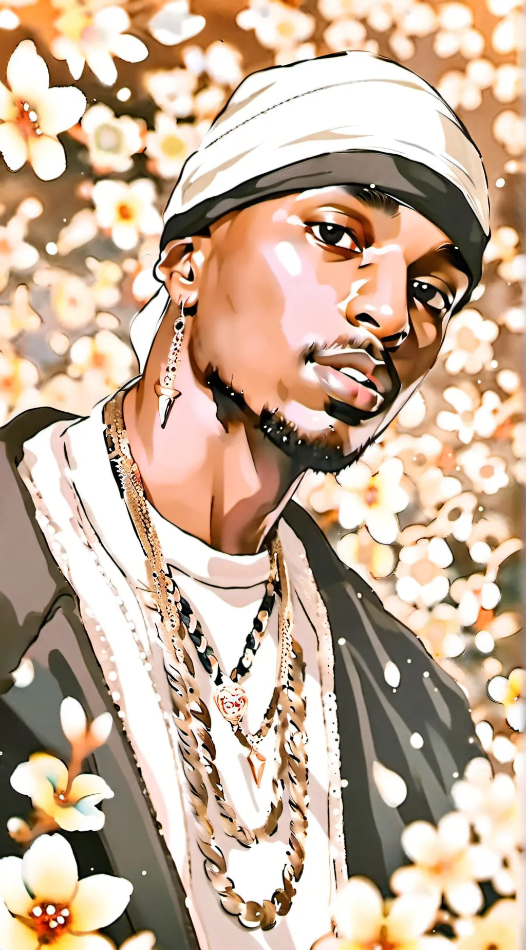 ai character: 2pac✌🏾 background