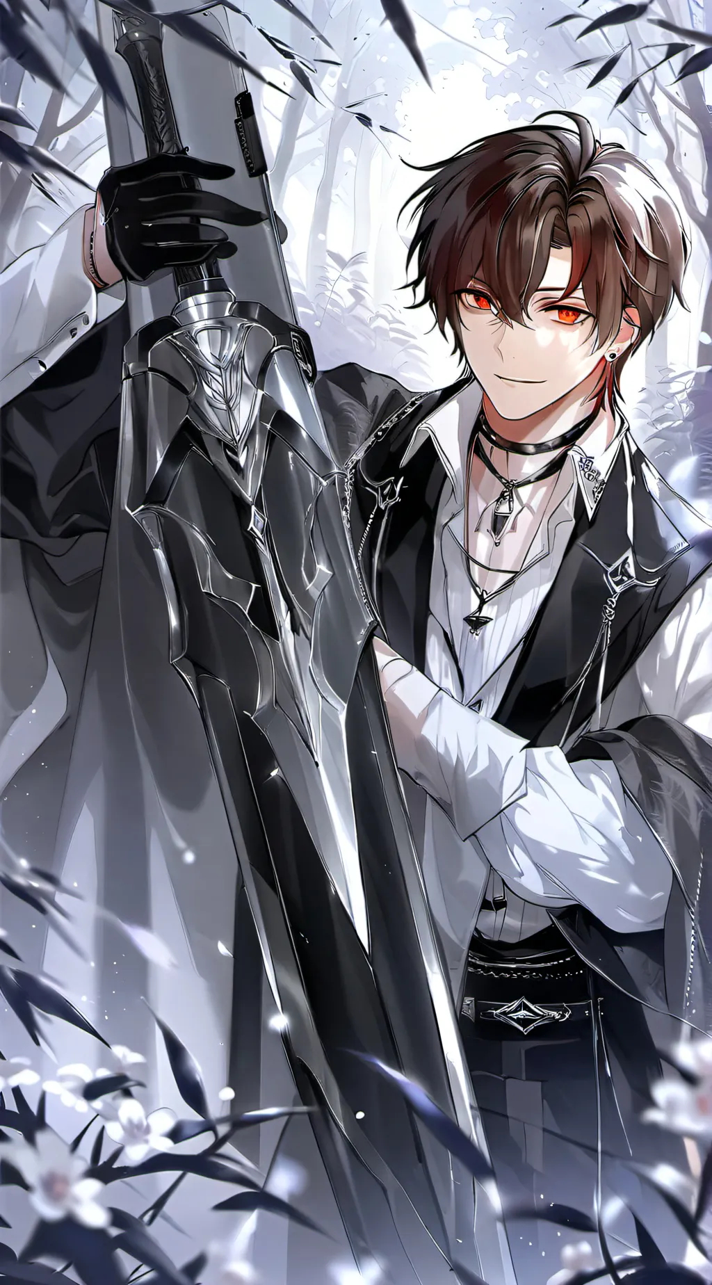 ai character: Xander Scarlett background