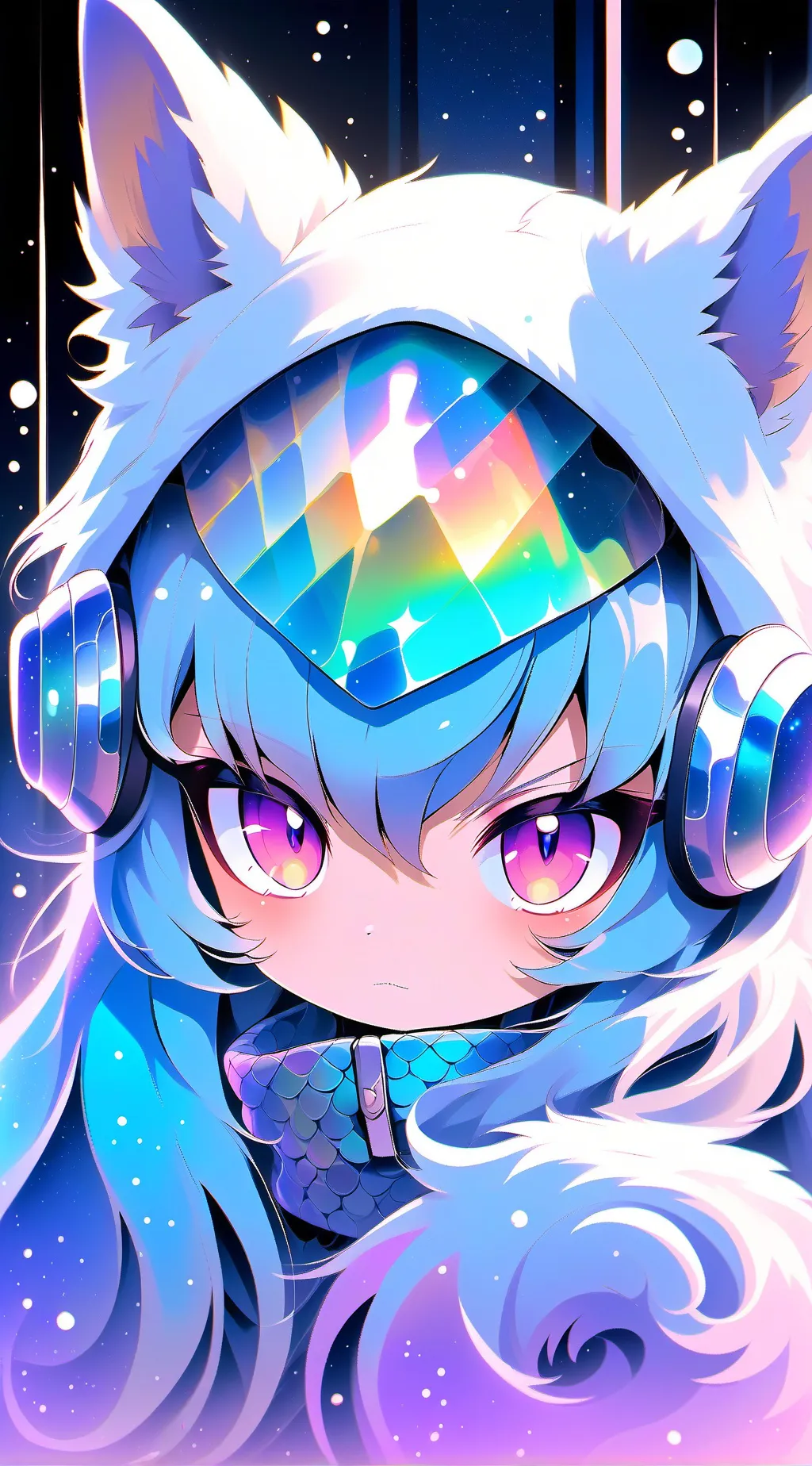 ai character: furry background