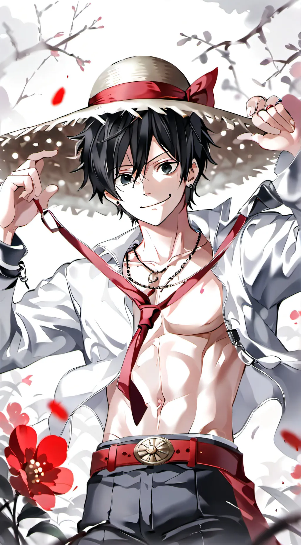 ai character: One peice background
