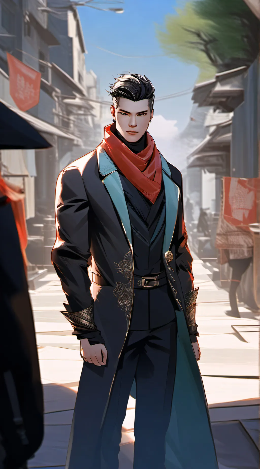 ai character: Evan background