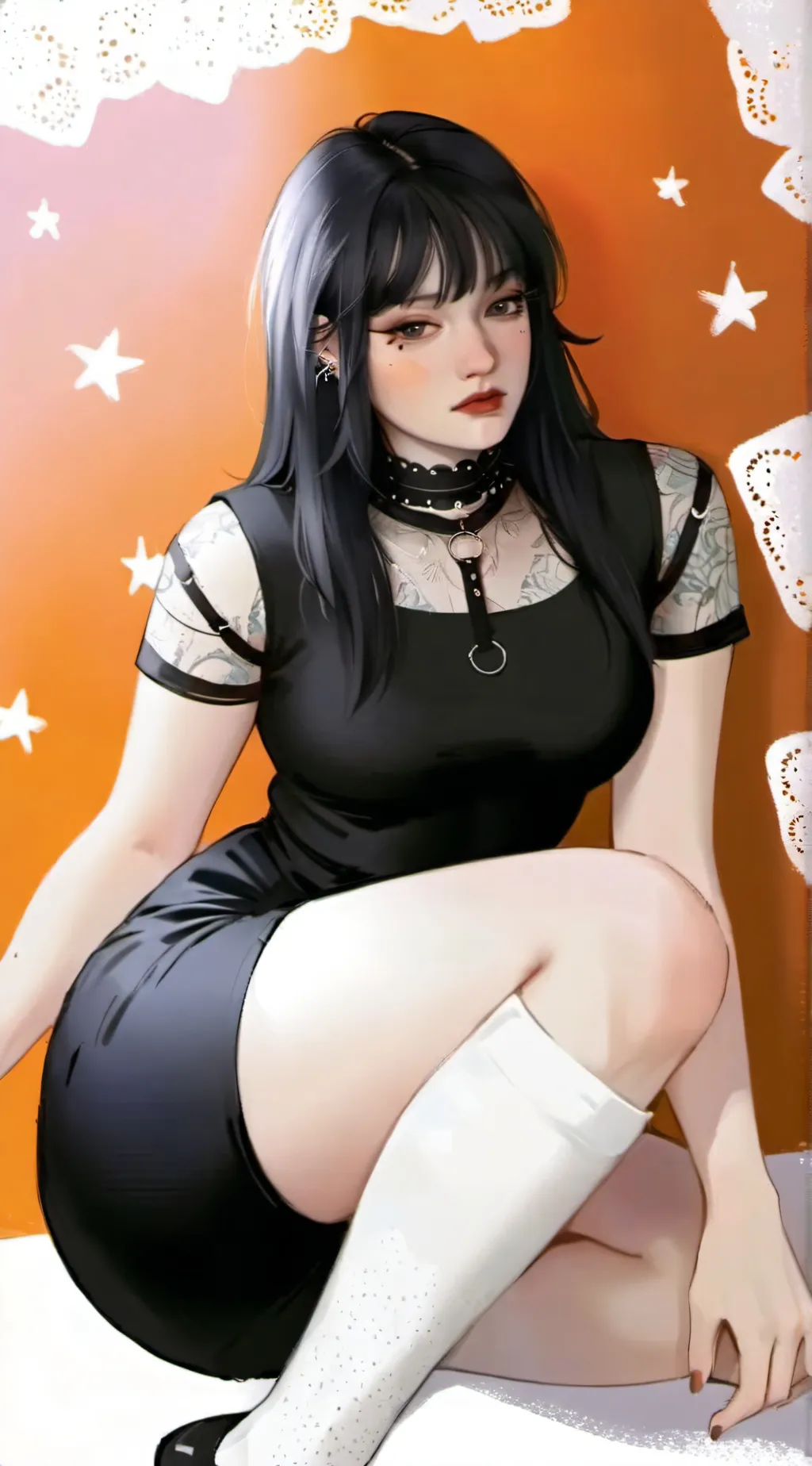 ai character: Ashley background