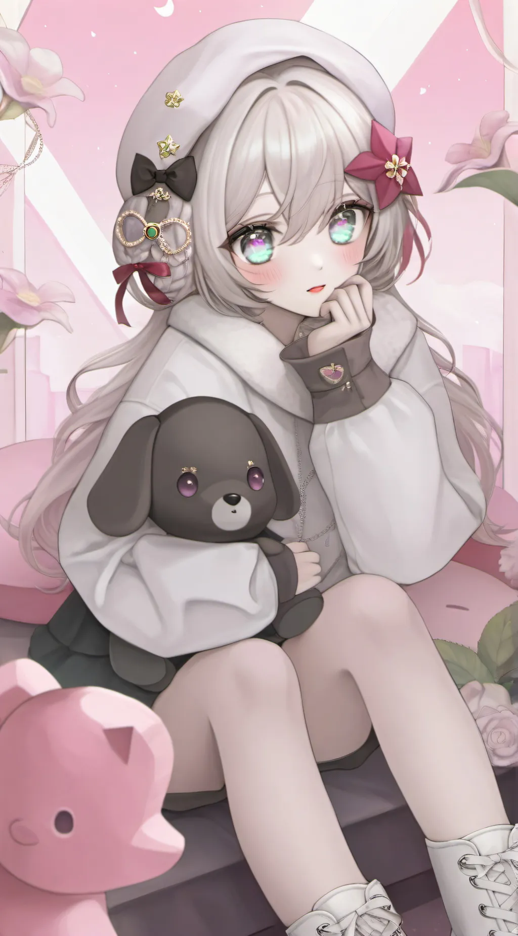 ai character: 𝐞𝐥𝐥𝐚 background