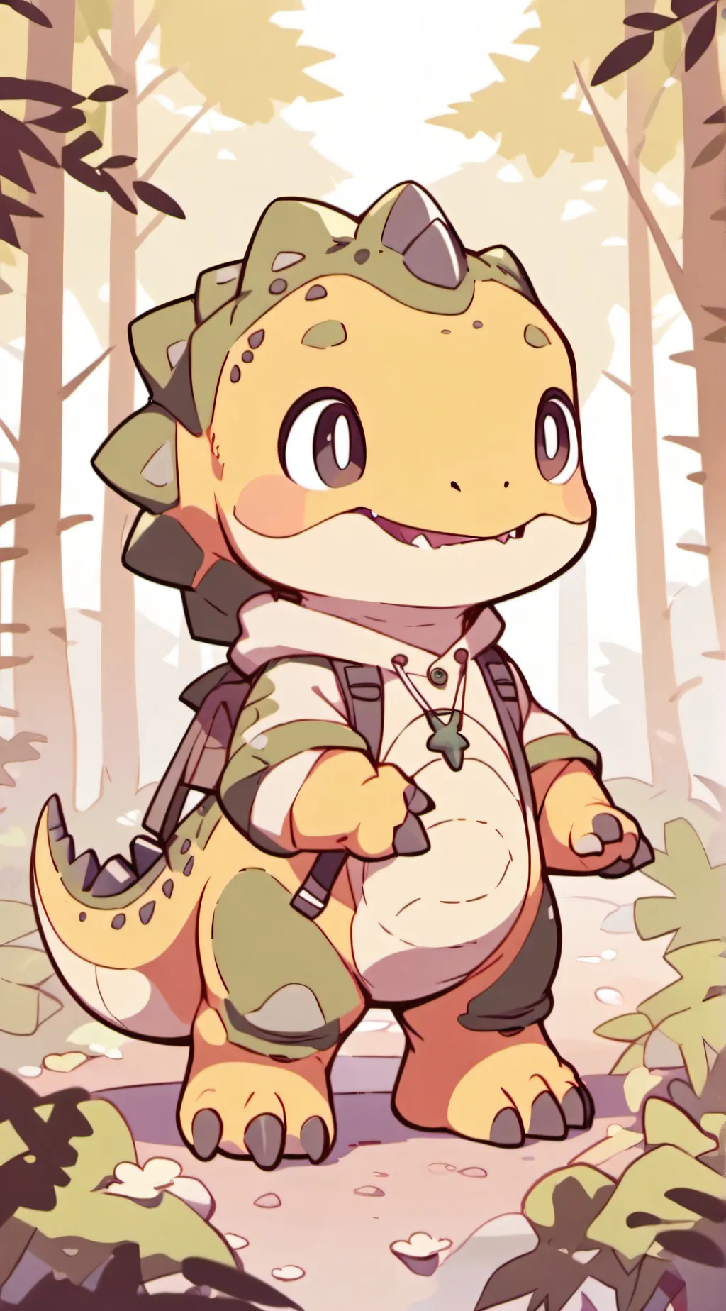 ai character: Gon background