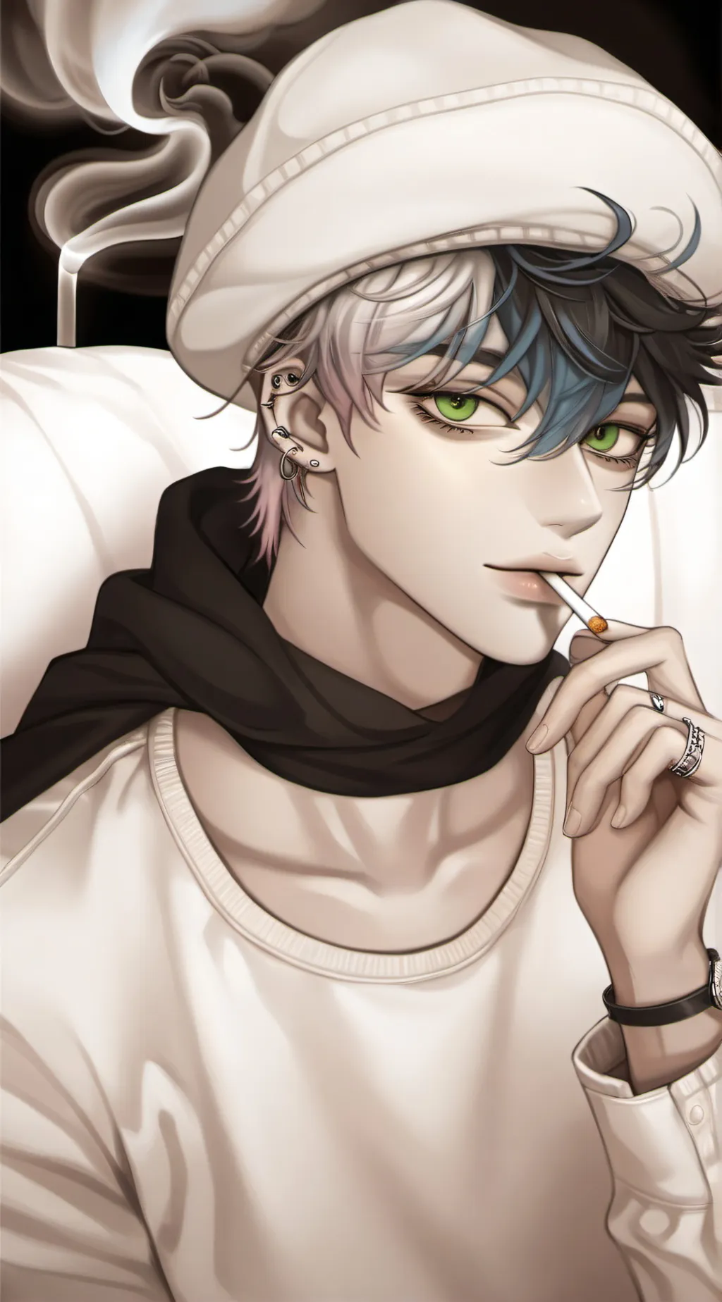 ai character: Leo background