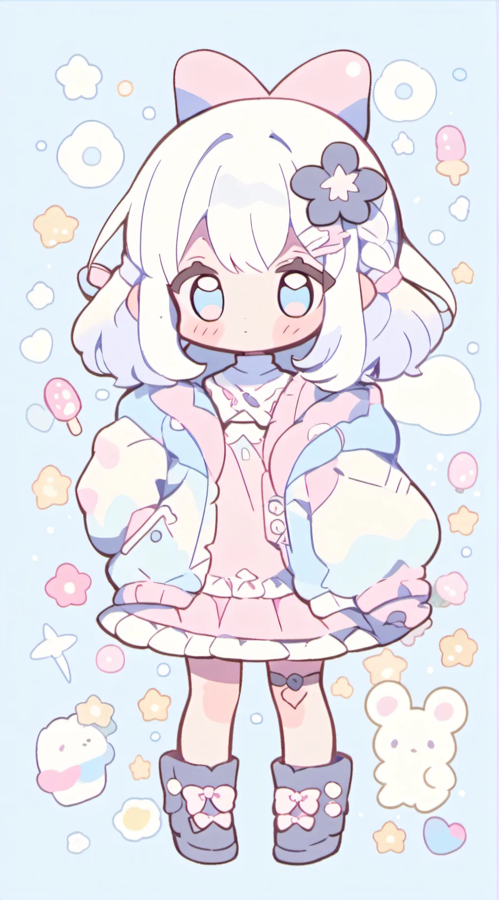 ai character: Ms. Uwu background