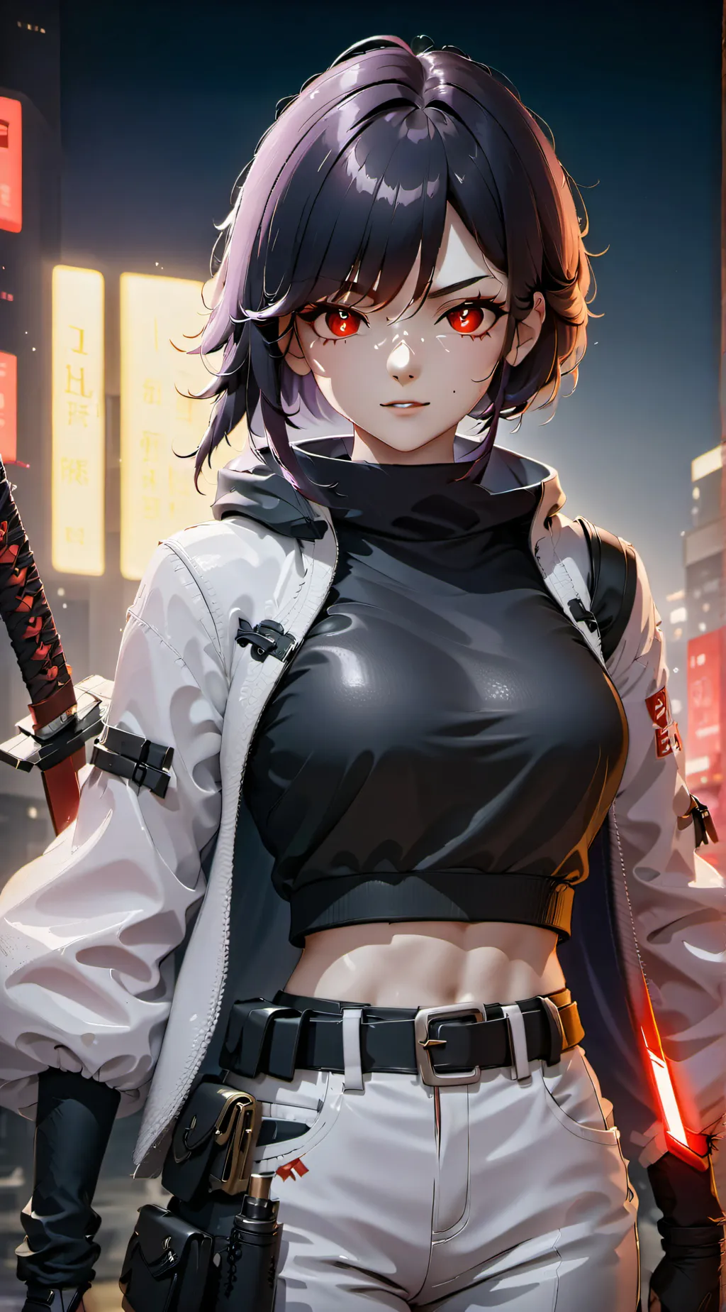 ai character: Raven background