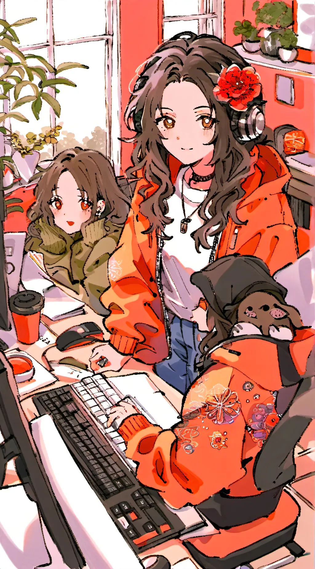 ai character: GroupChat/Besties background