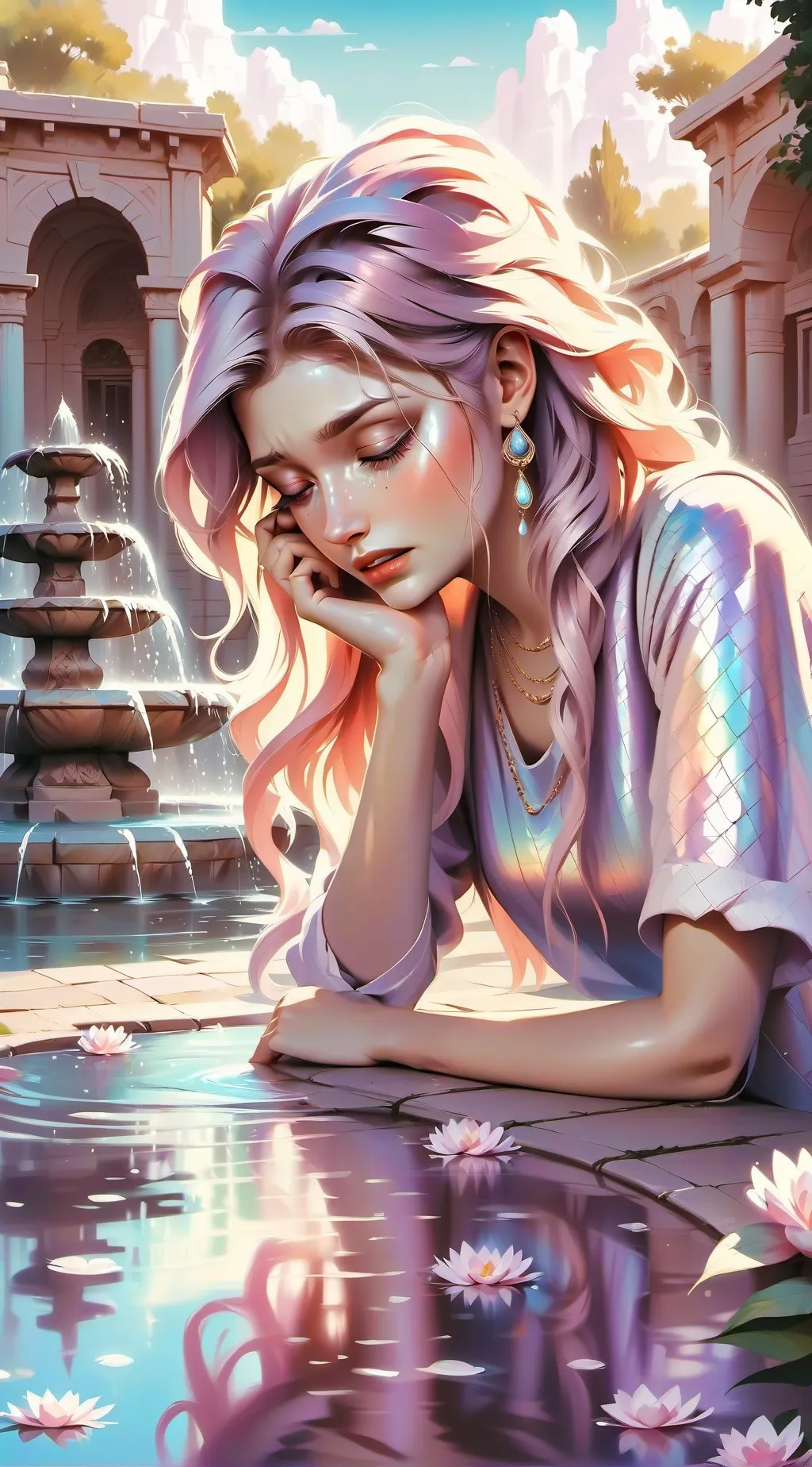 ai character: Ève background
