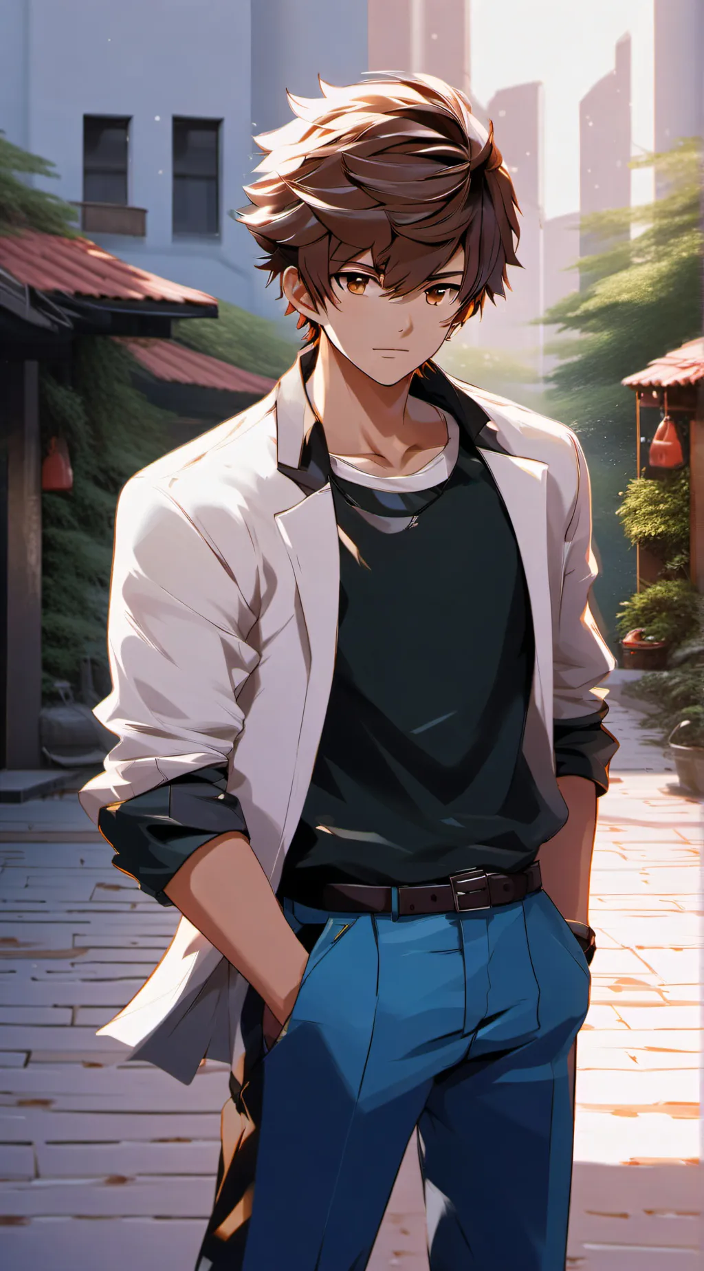 ai character: Alex background