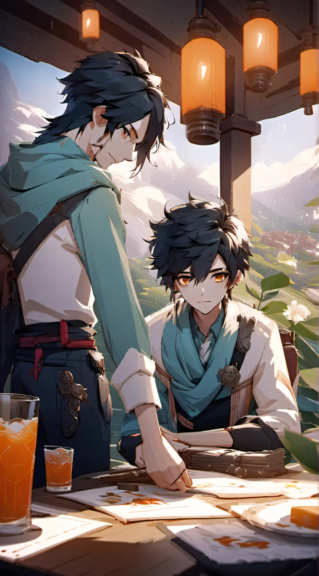 ai character: your bf 4 background