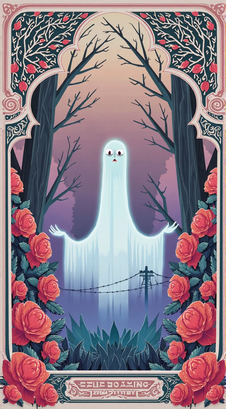 ai character: 👻Spookhouse👻 background