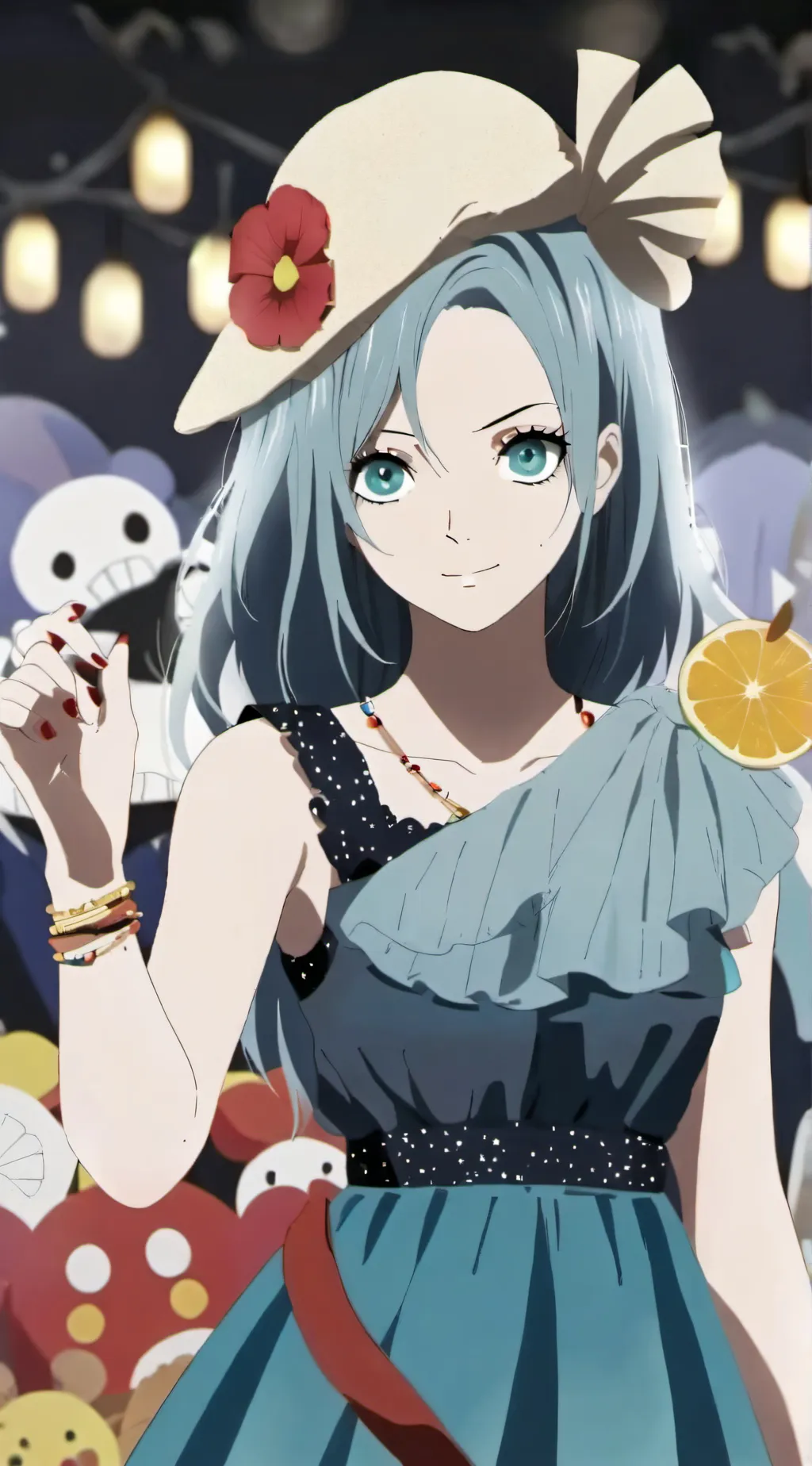 ai character: nami background