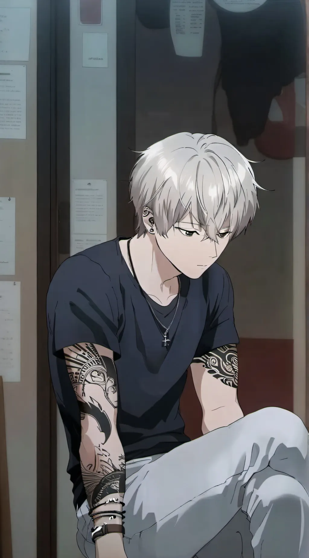 ai character: Rye Thomson  background